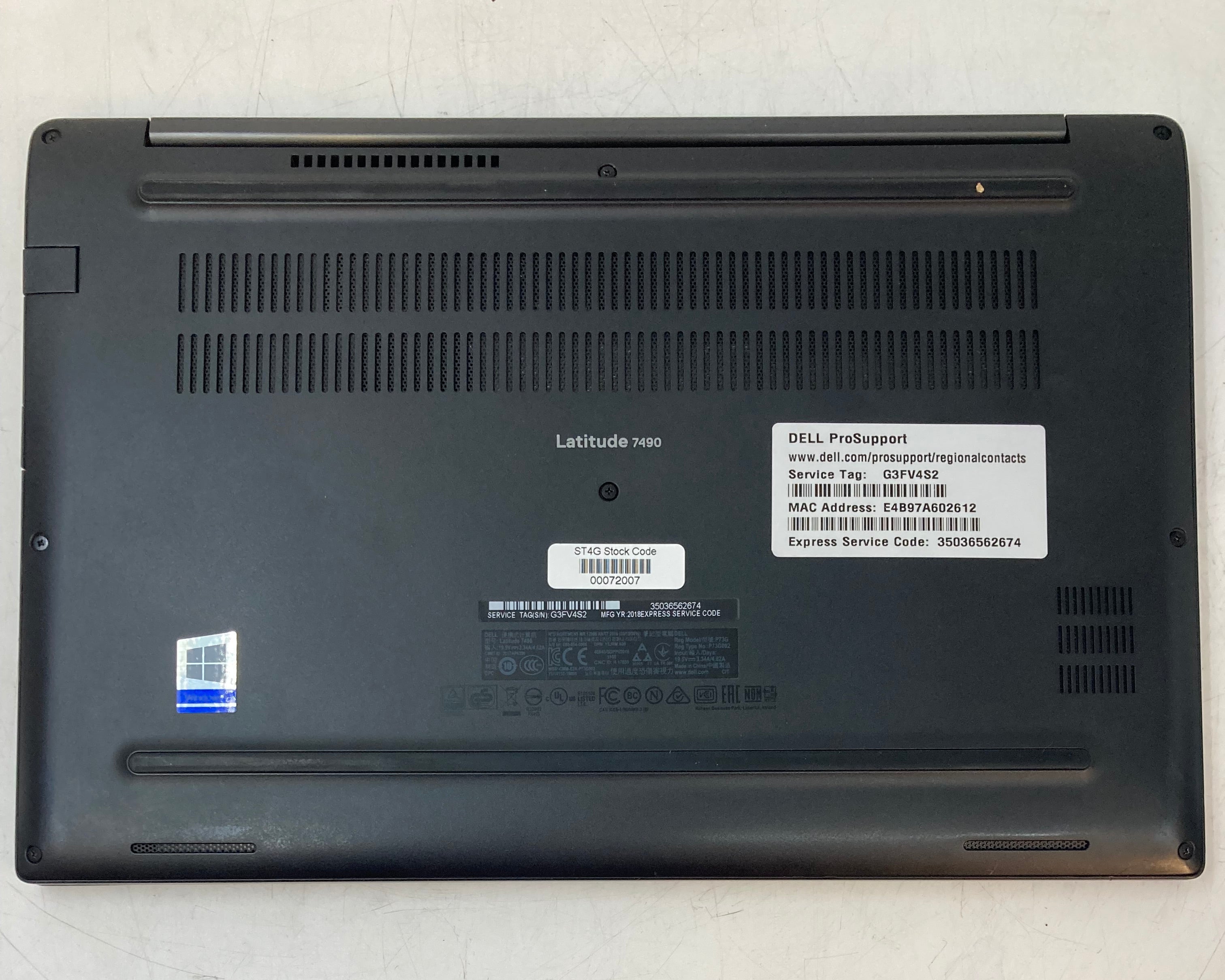 Dell Latitude 7490 | 14" WXGA | i5 8th Gen | 8GB RAM | 256GB SSD | W11 Pro