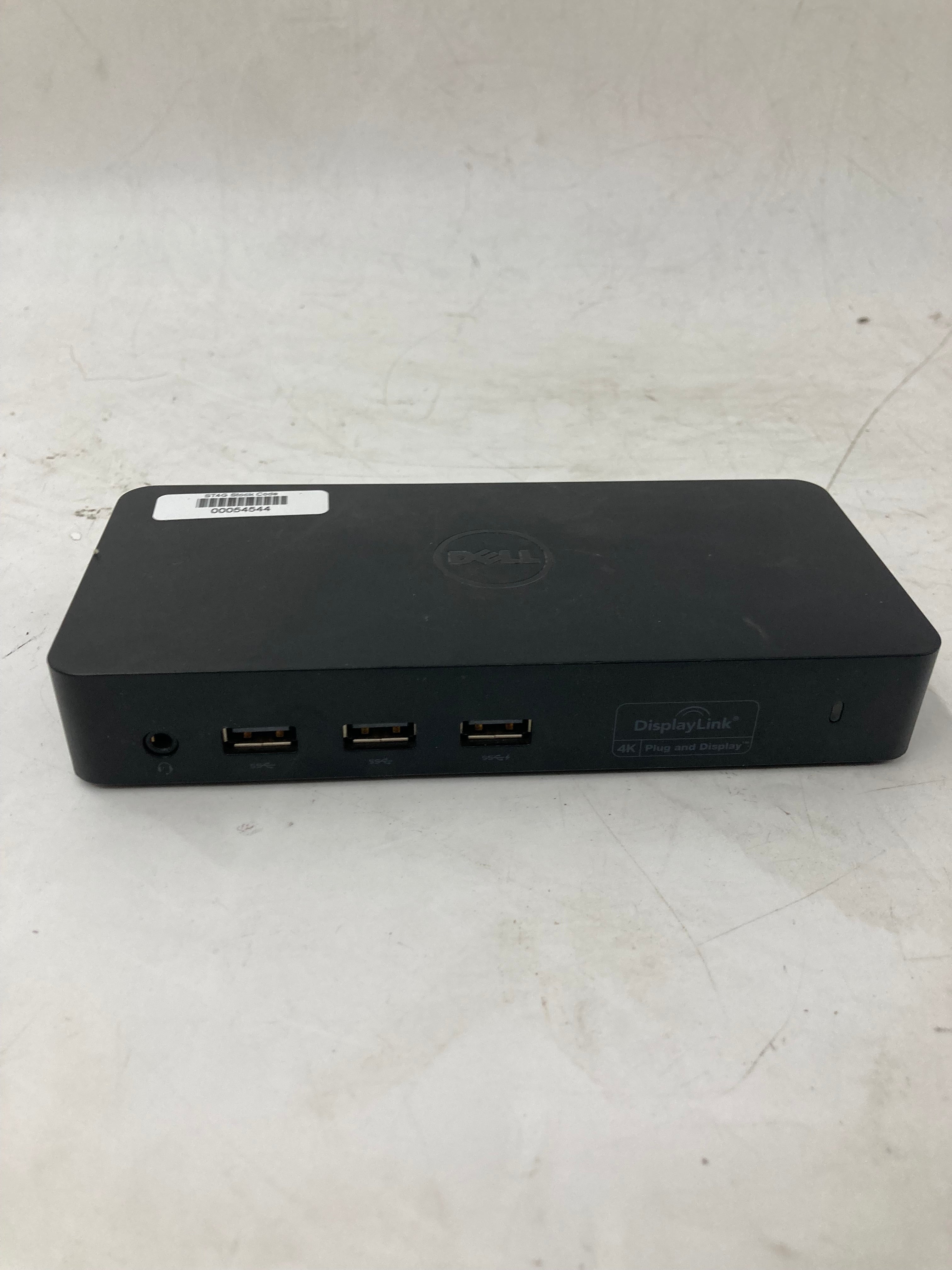 Dell D3100 Triple Display Docking Station Black 4K DisplayLink HDMI USB 3.0 RJ45