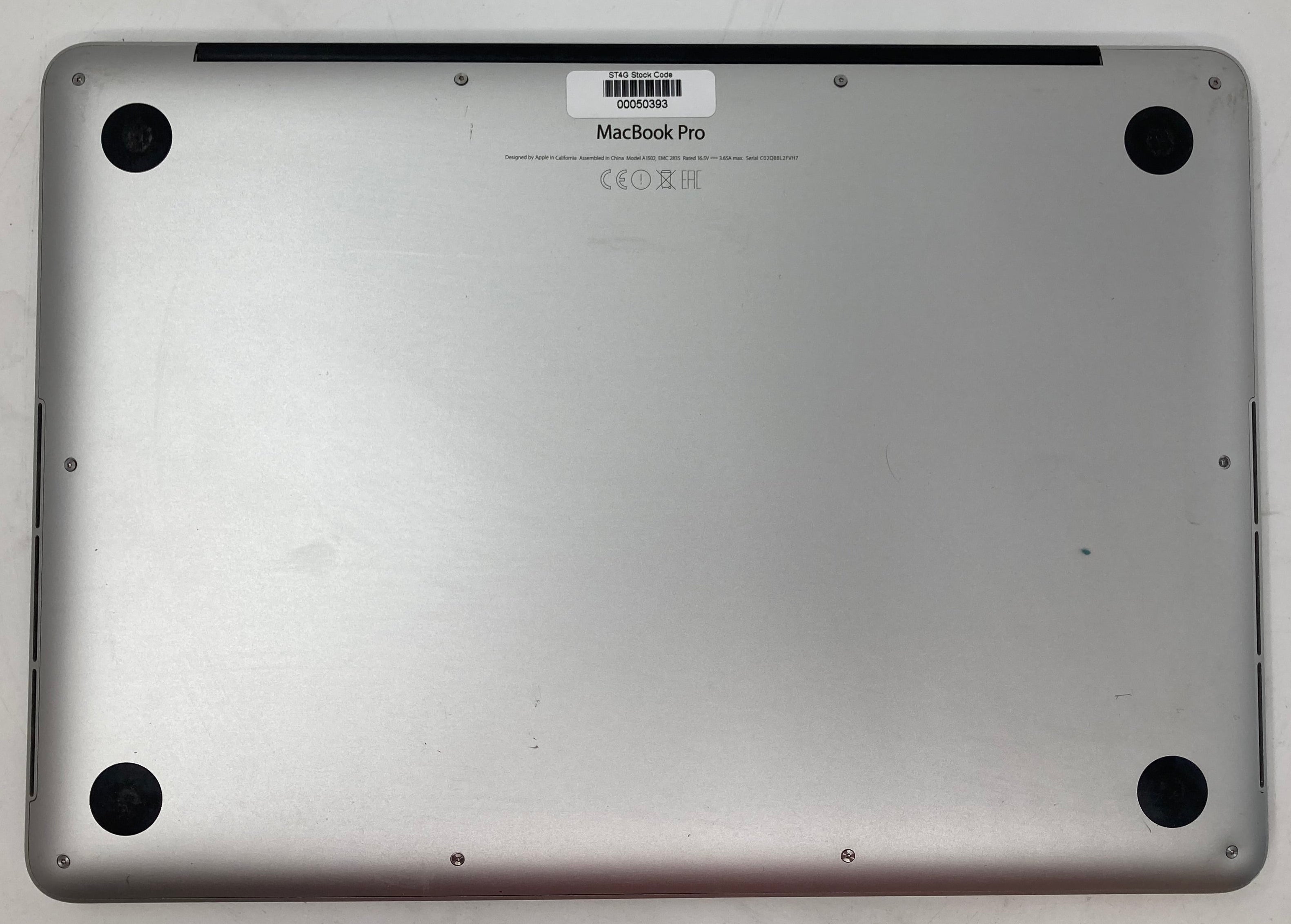 MacBook Pro 13" 2013 A1502 EMC 2835 Intel Core i5 8GB RAM 500GB SSD Catalina OS