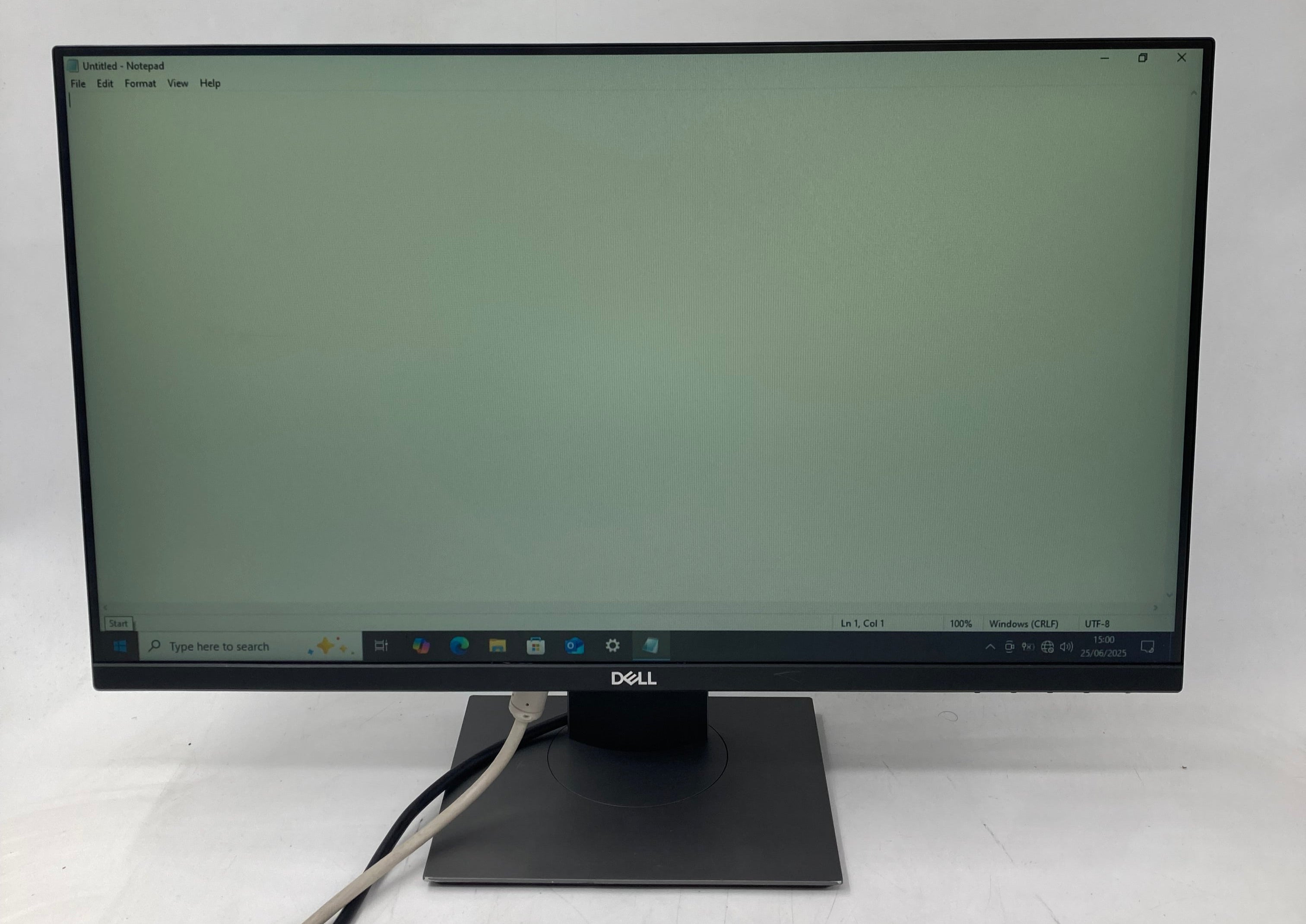 Dell Monitor P2419H 24" Full HD Flat Panel With Stand VGA DisplayPort HDMI