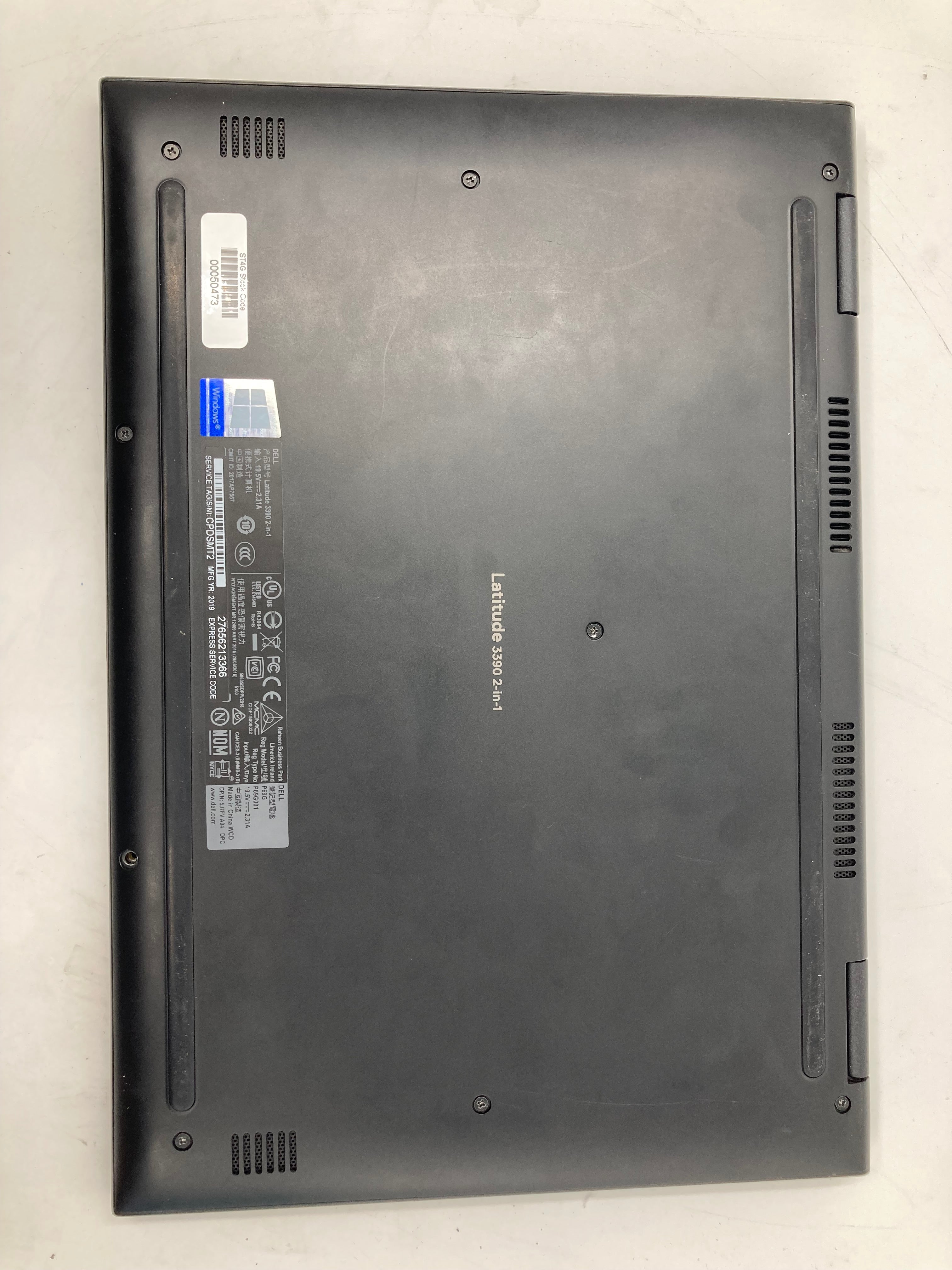 Dell Latitude 3390 2-in-1 13" Screen i5 8th Gen 8GB RAM No SSD No OS *Spares*
