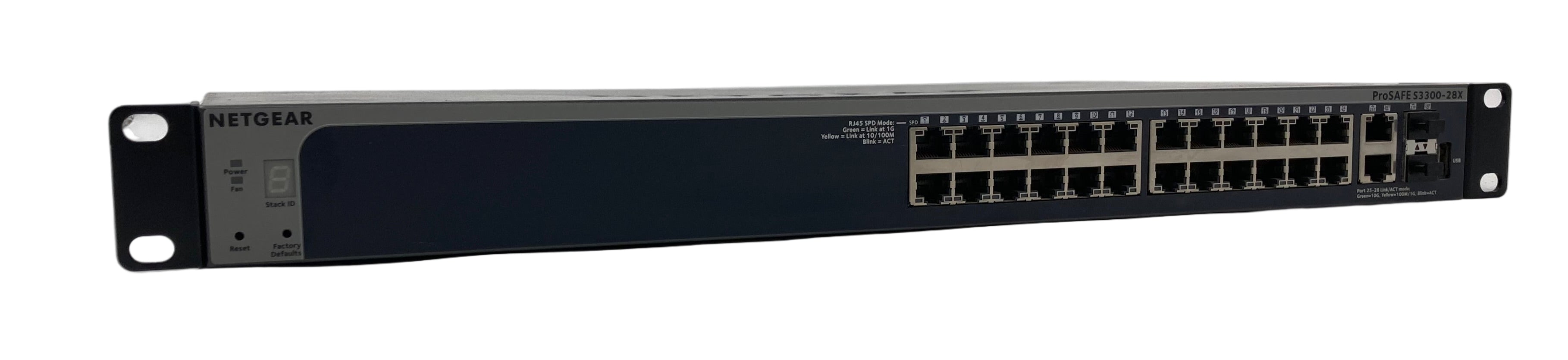 Netgear ProSafe S3300-28X-POE+ 28-Port Gigabit Stackable Smart Switch #4