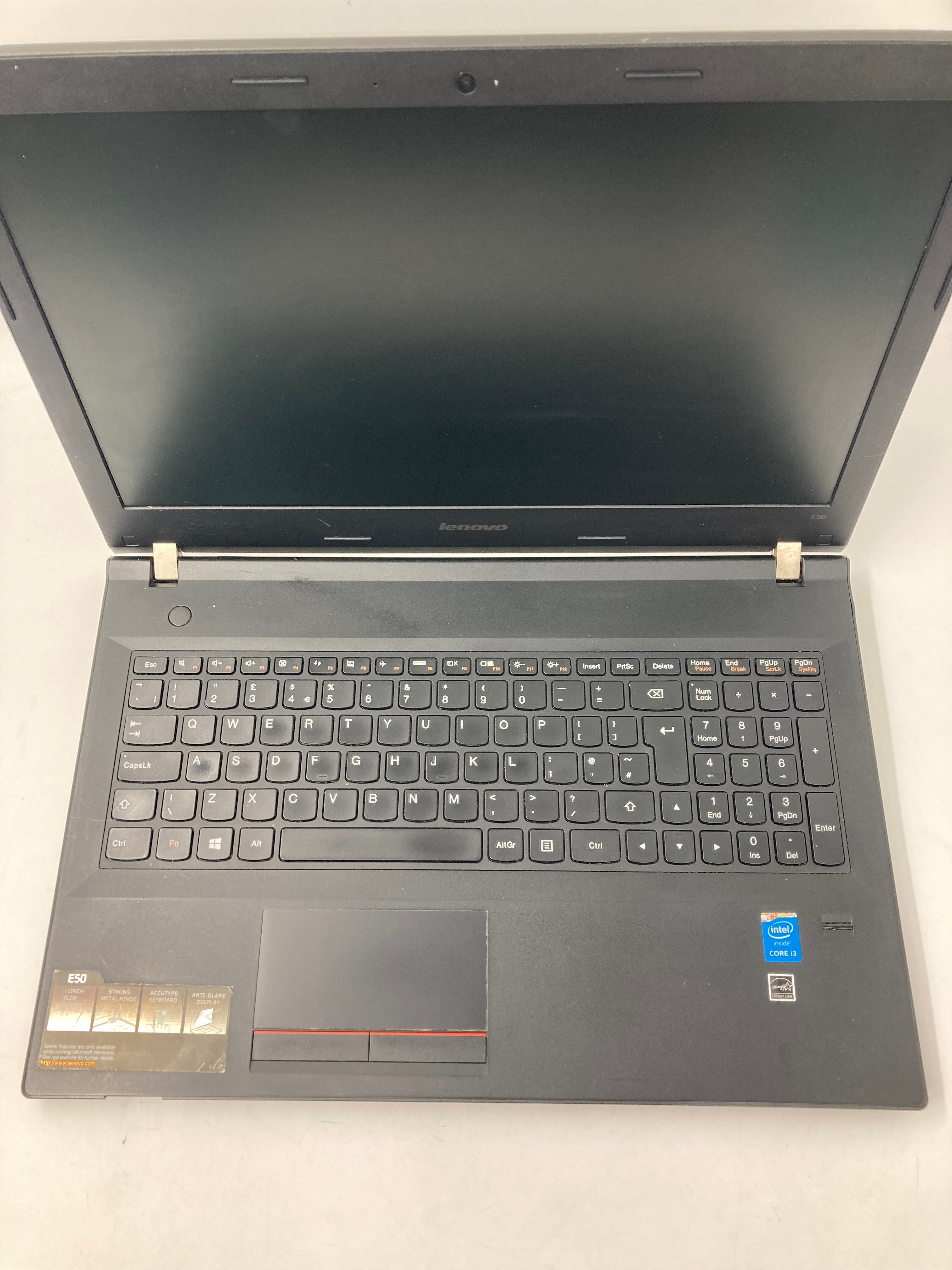 Lenovo E50-70 15" Screen i3 4th Gen 4GB RAM No SSD No OS