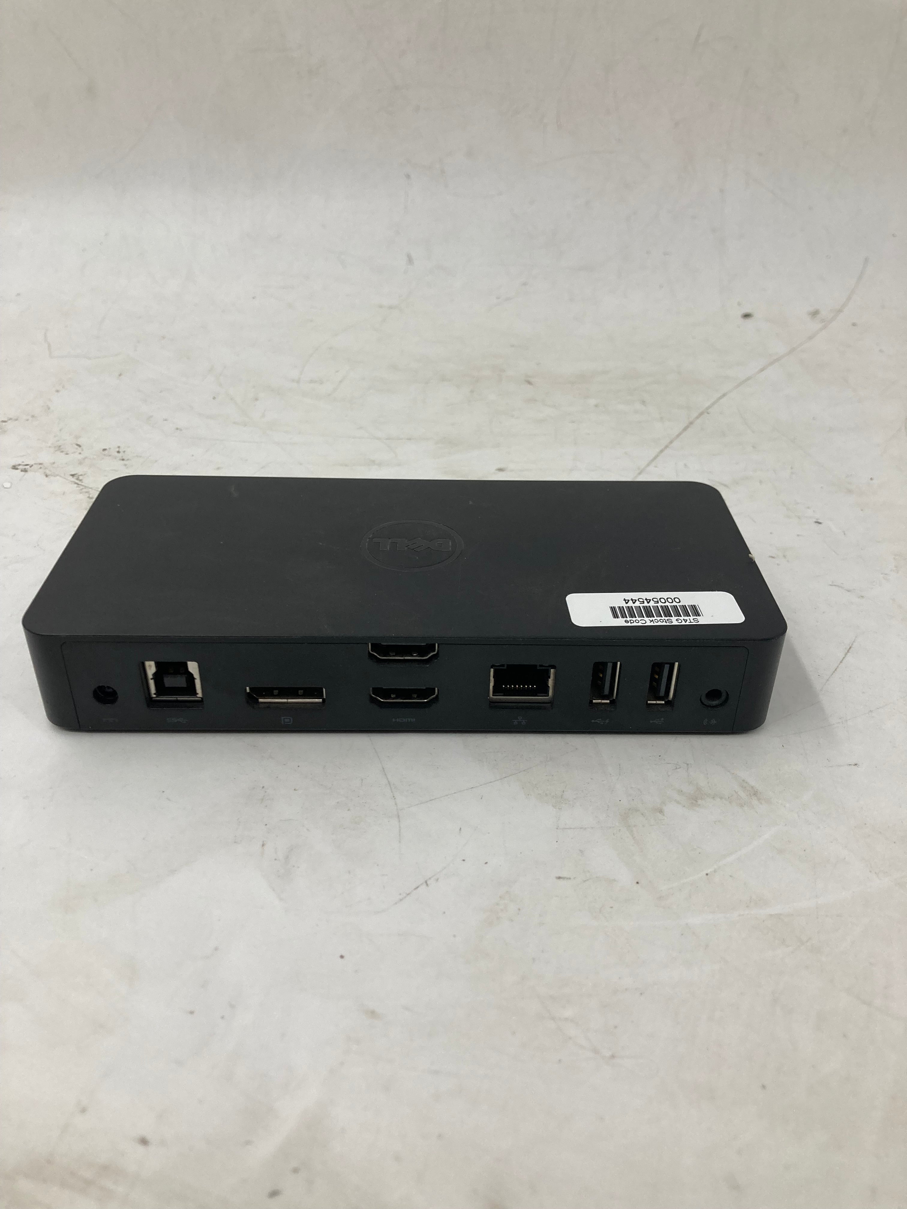 Dell D3100 Triple Display Docking Station Black 4K DisplayLink HDMI USB 3.0 RJ45