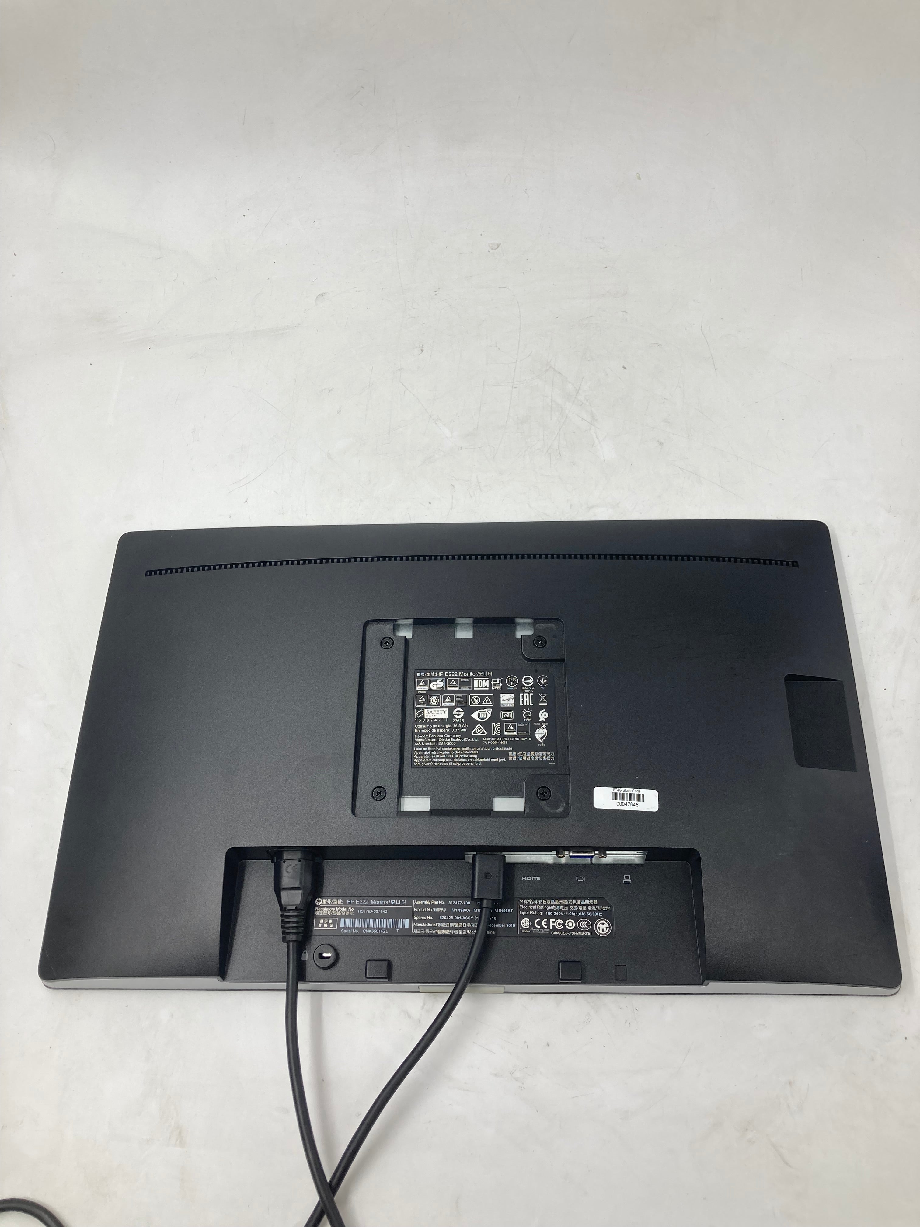 HP iiyama EliteDisplay ProLite 21.5" 24" Screen Full HD Monitor Lot of 4