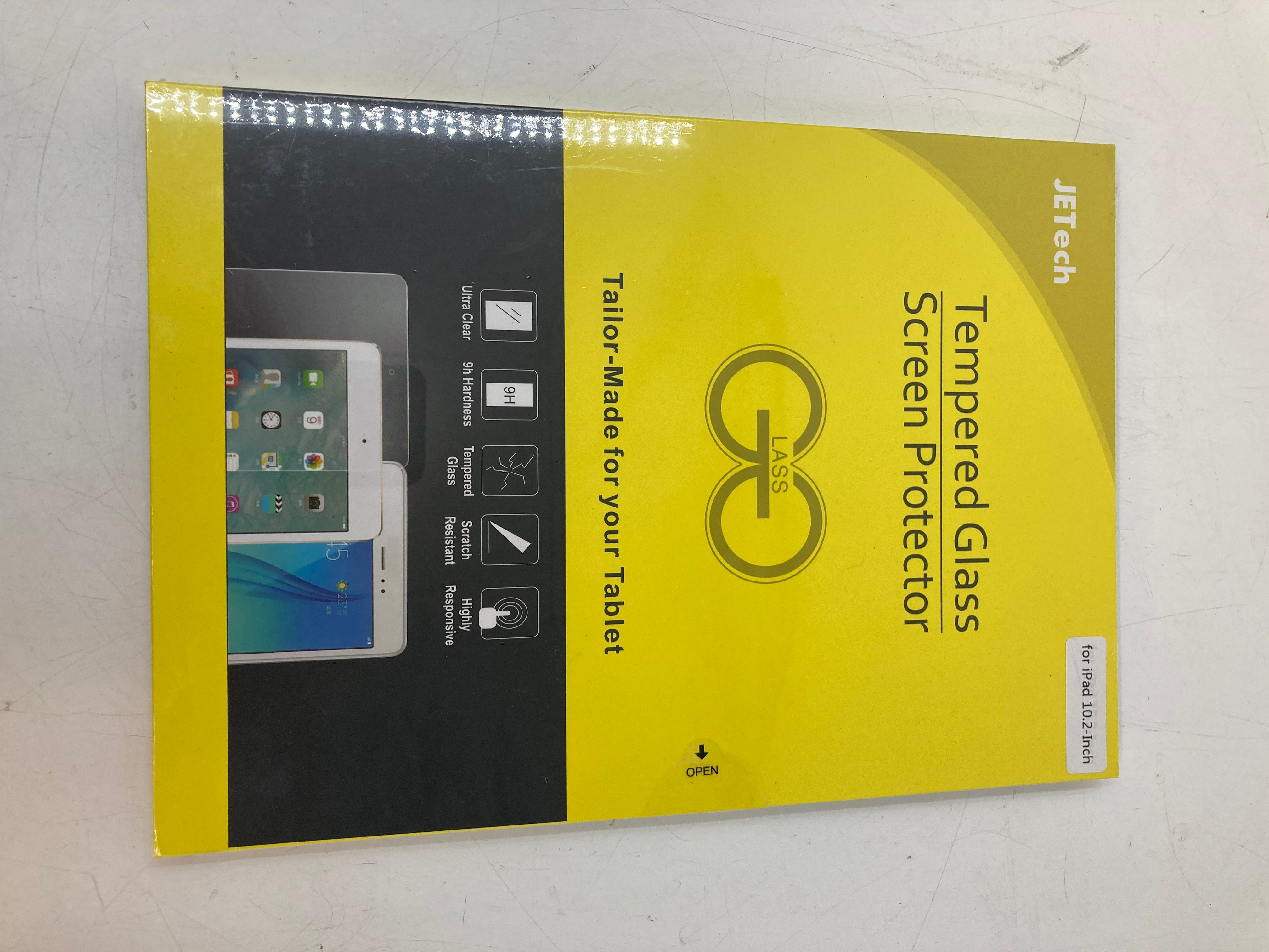 JETech Tempered Glass Screen Protector for iPad 10.2" - Batch of 19