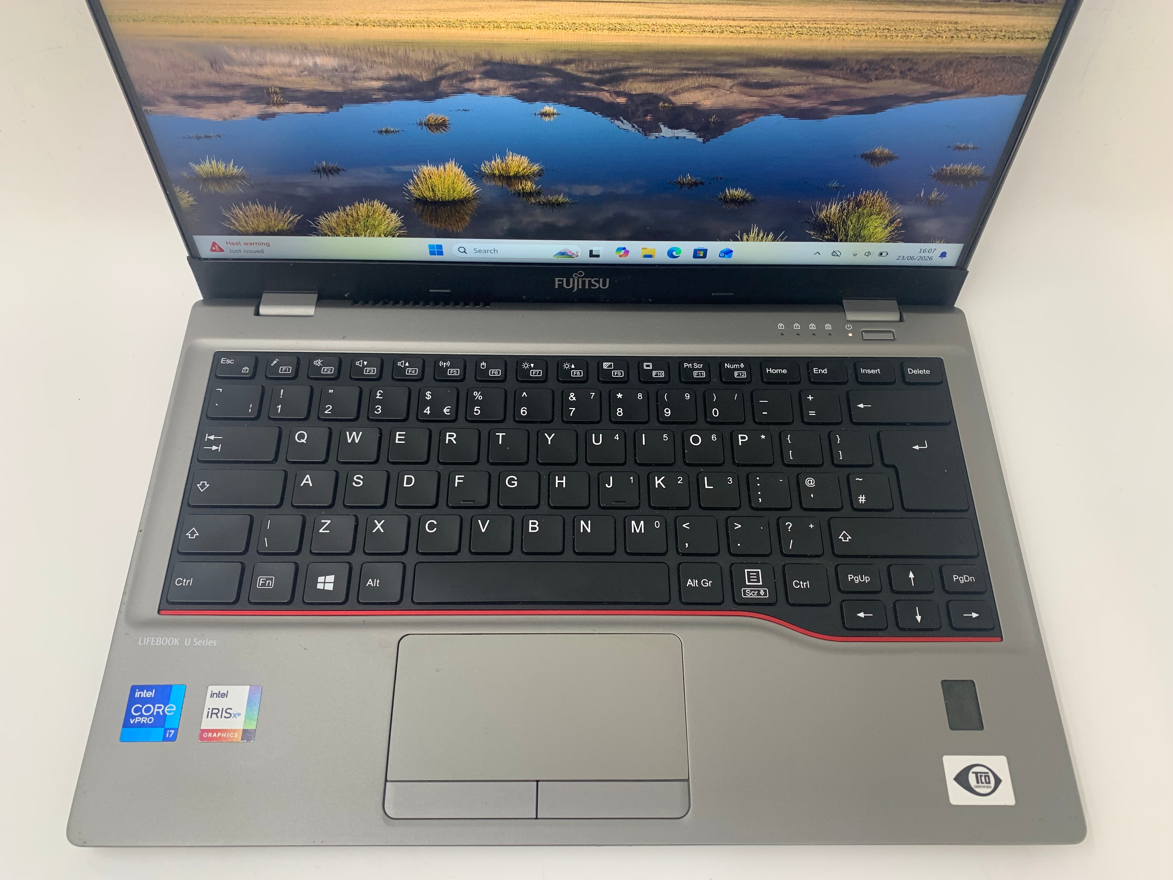 Fujitsu Lifebook U7411 Spares: 14" FHD, i7 11th Gen, 16GB RAM, 512GB SSD, W11 Pro