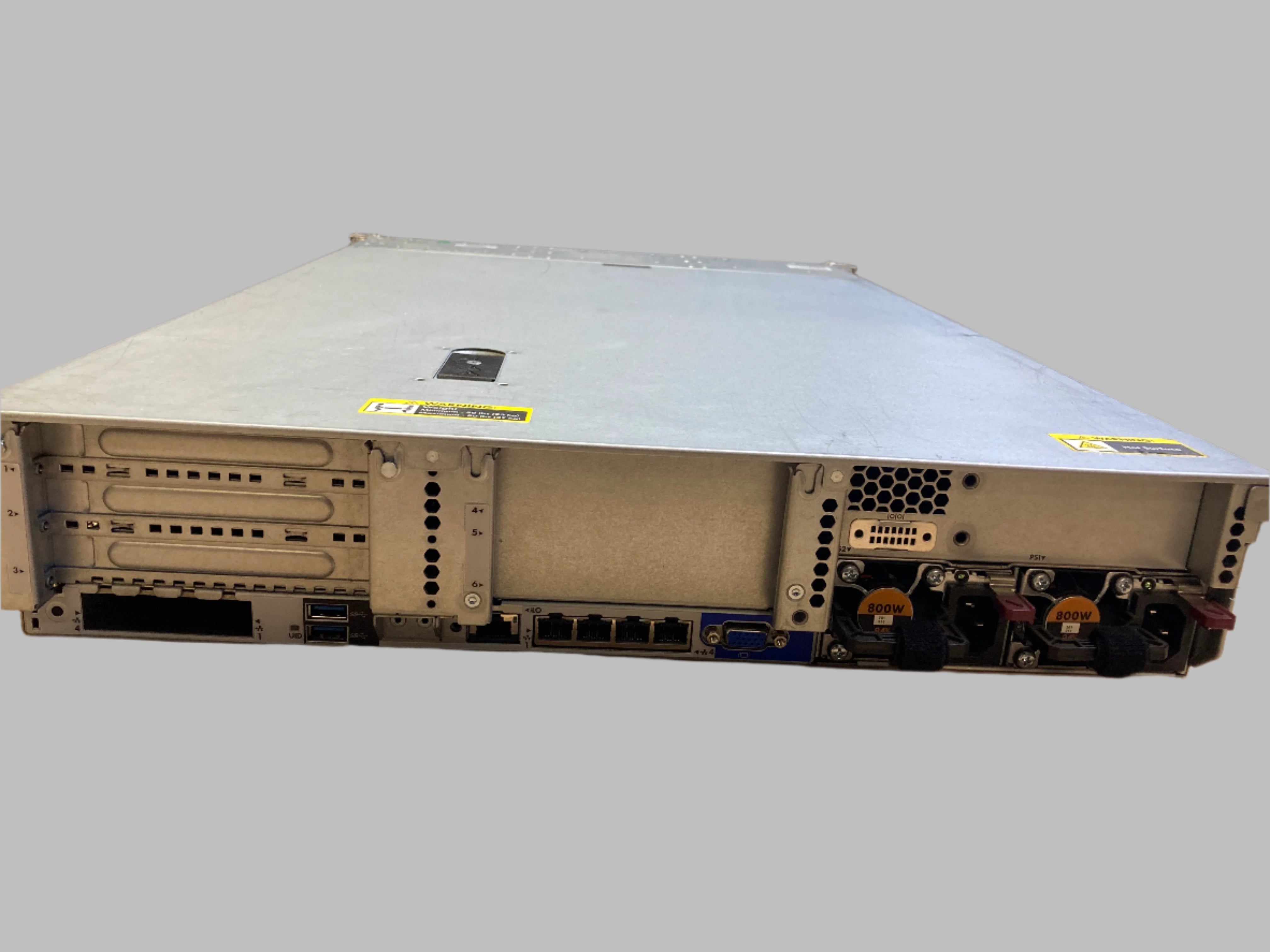 HPE Server ProLiant DL380 G9 2x Xeon E5-2687W V3 4GB RAM 8x 2.5" Bay No HDD