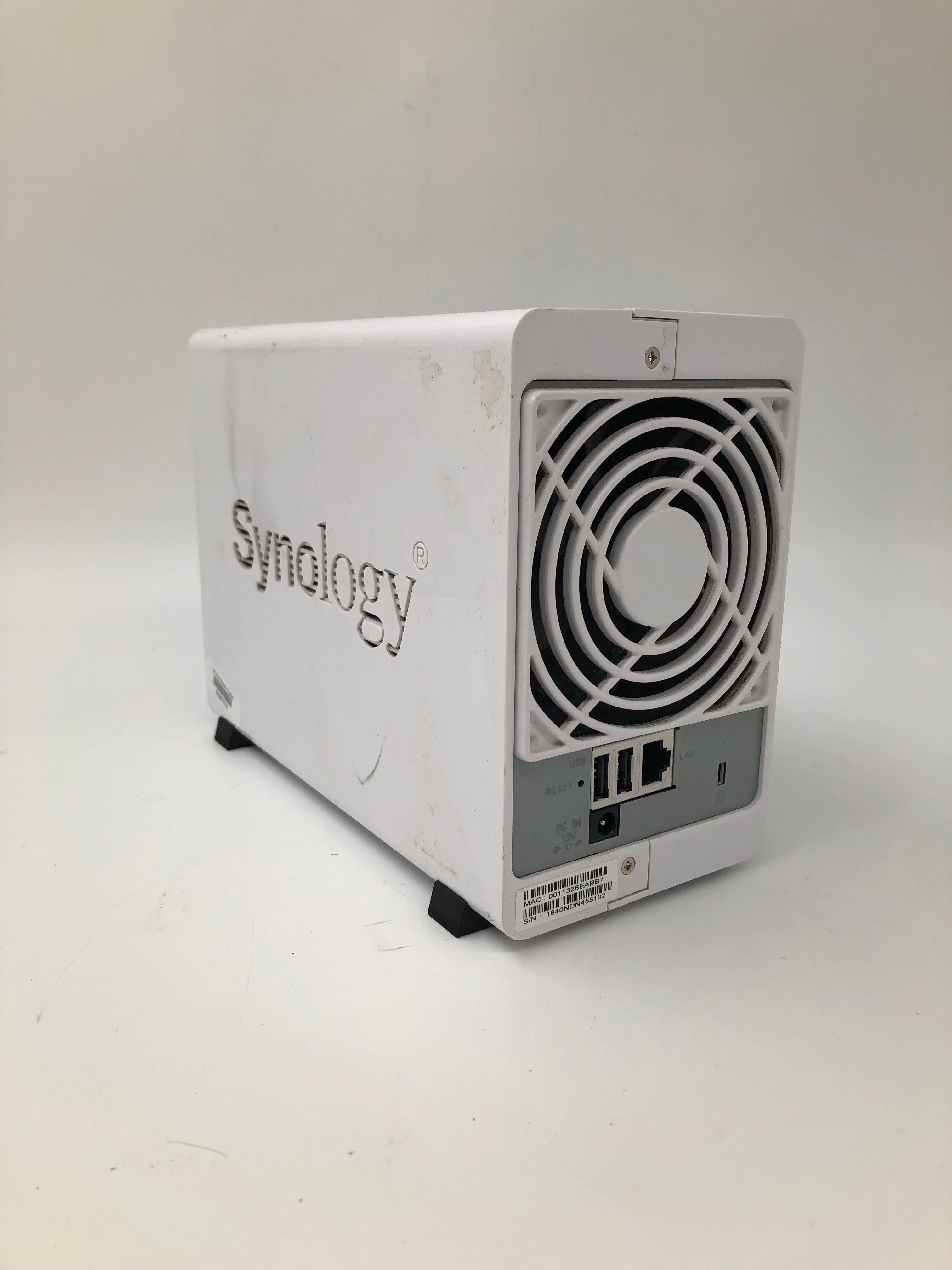 Synology DS216SE Disk Station Two-Bay Network Attached Storage Device NO PSU