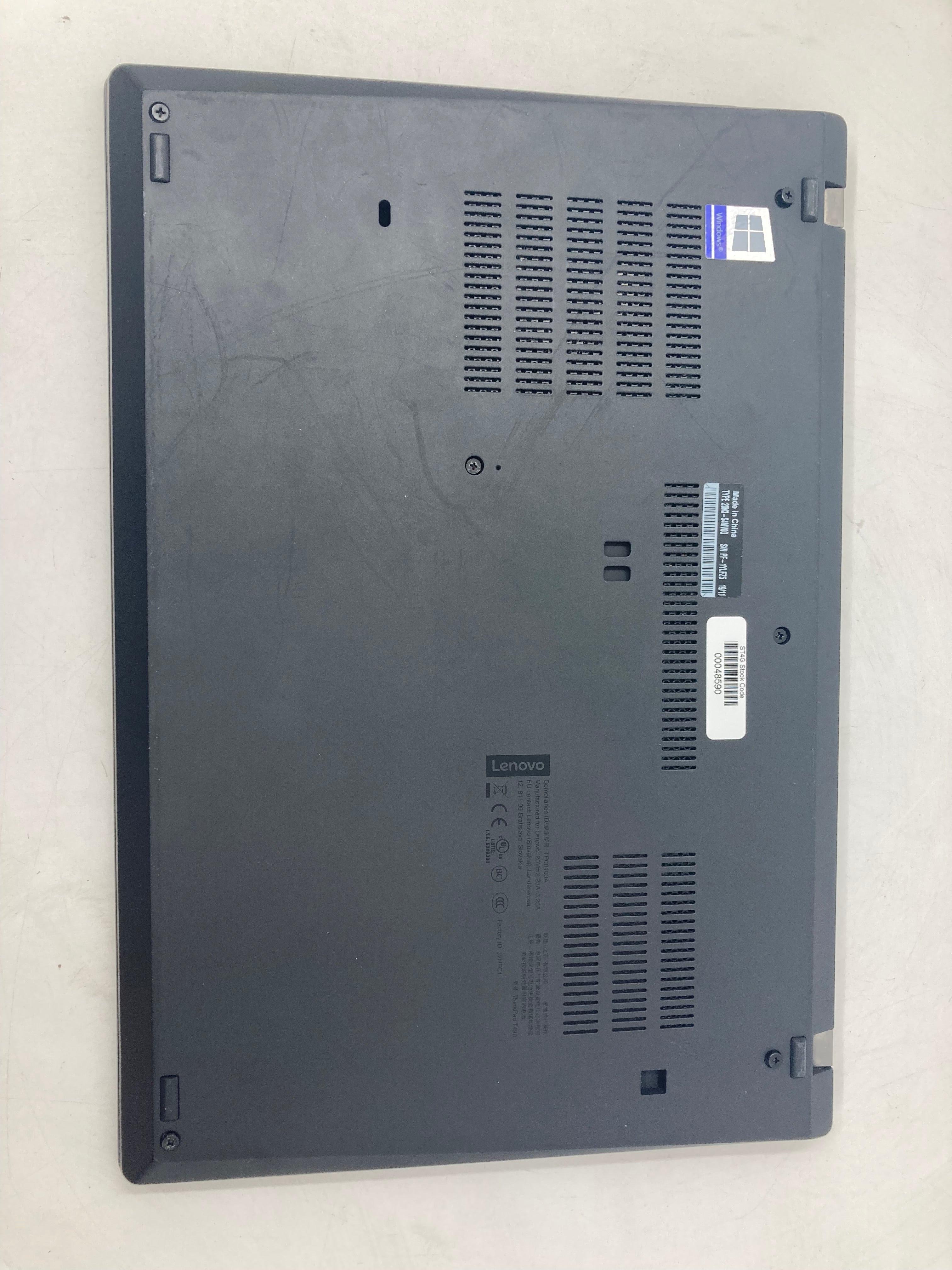 Lenovo ThinkPad T490 i5 8th Gen 14" Screen No RAM No SSD No OS Spares