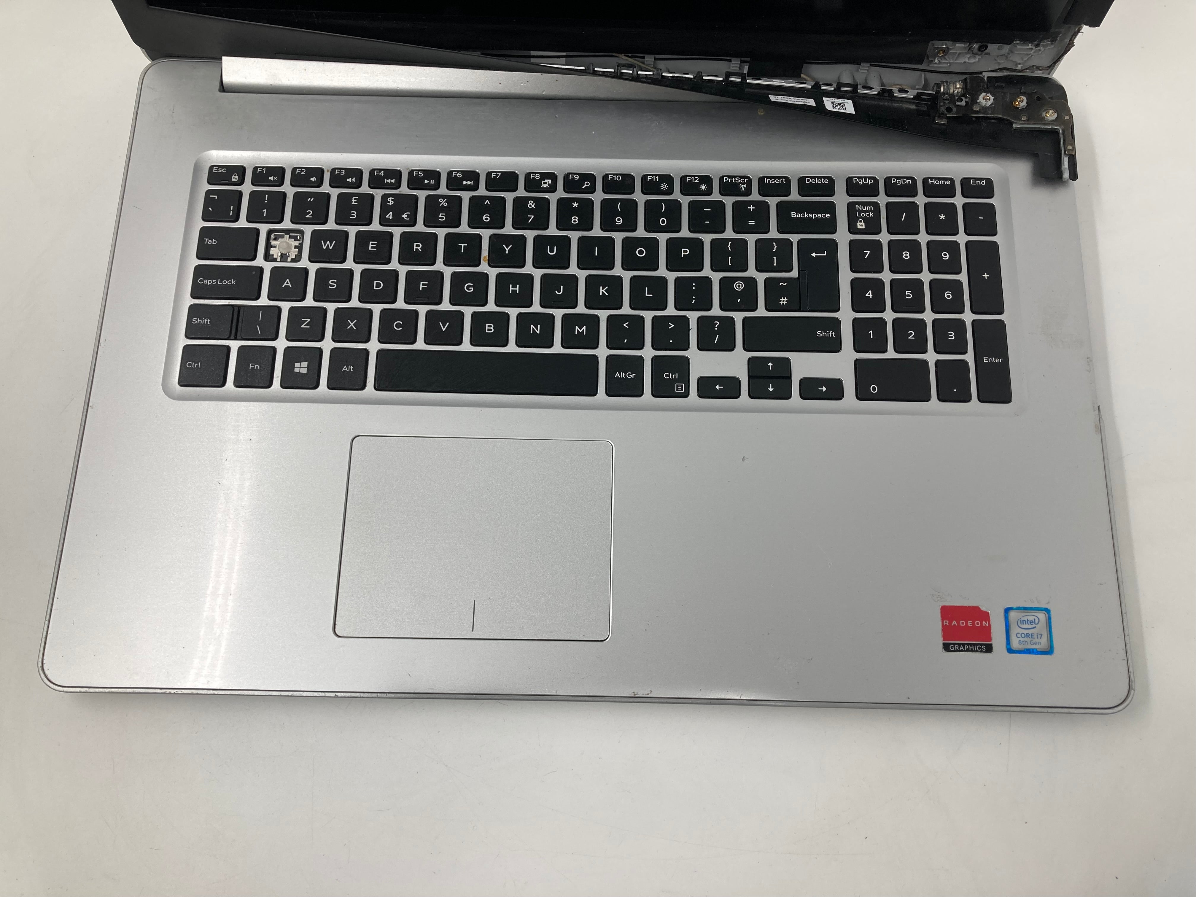 Dell Inspiron 17.3" Screen i7 8th Gen No RAM No SSD No OS *Spares*