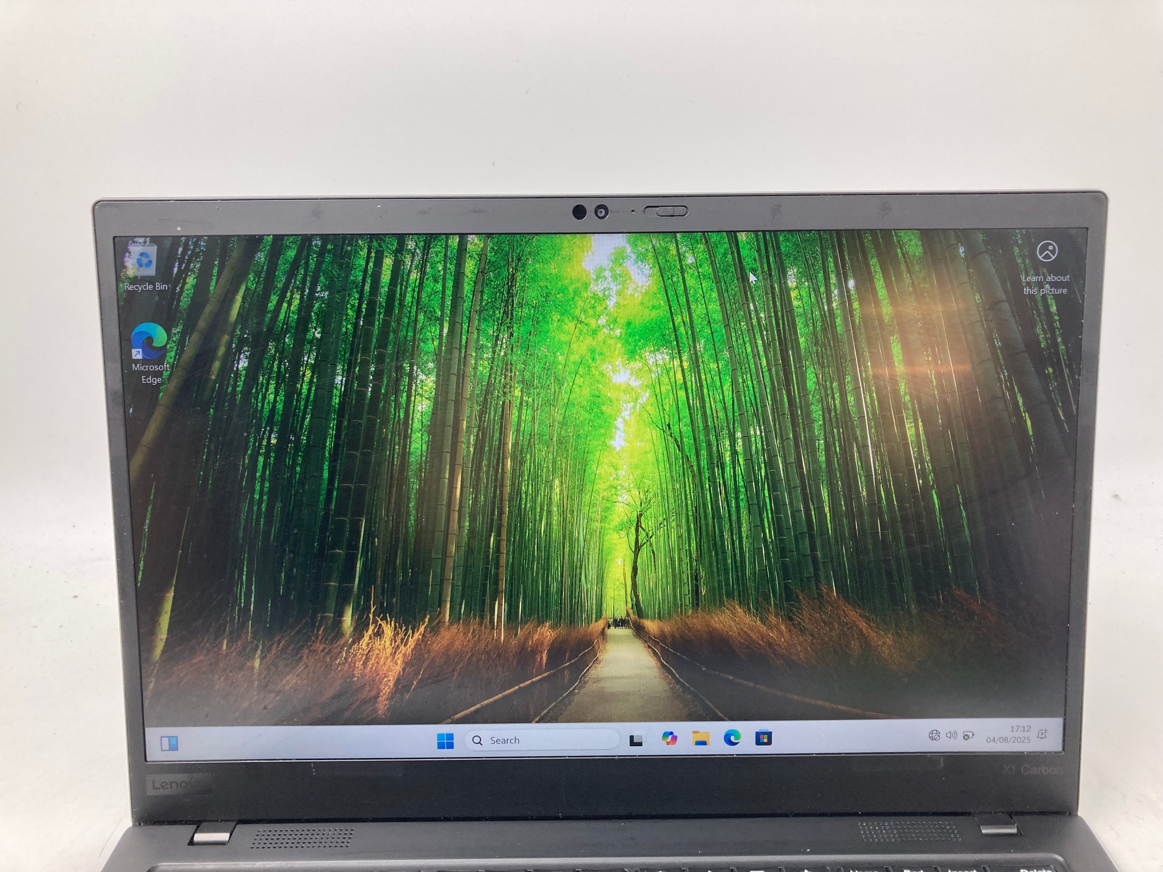 Lenovo ThinkPad X1 Carbon 14" Screen i5 8th Gen 8GB RAM 256GB SSD Win 11