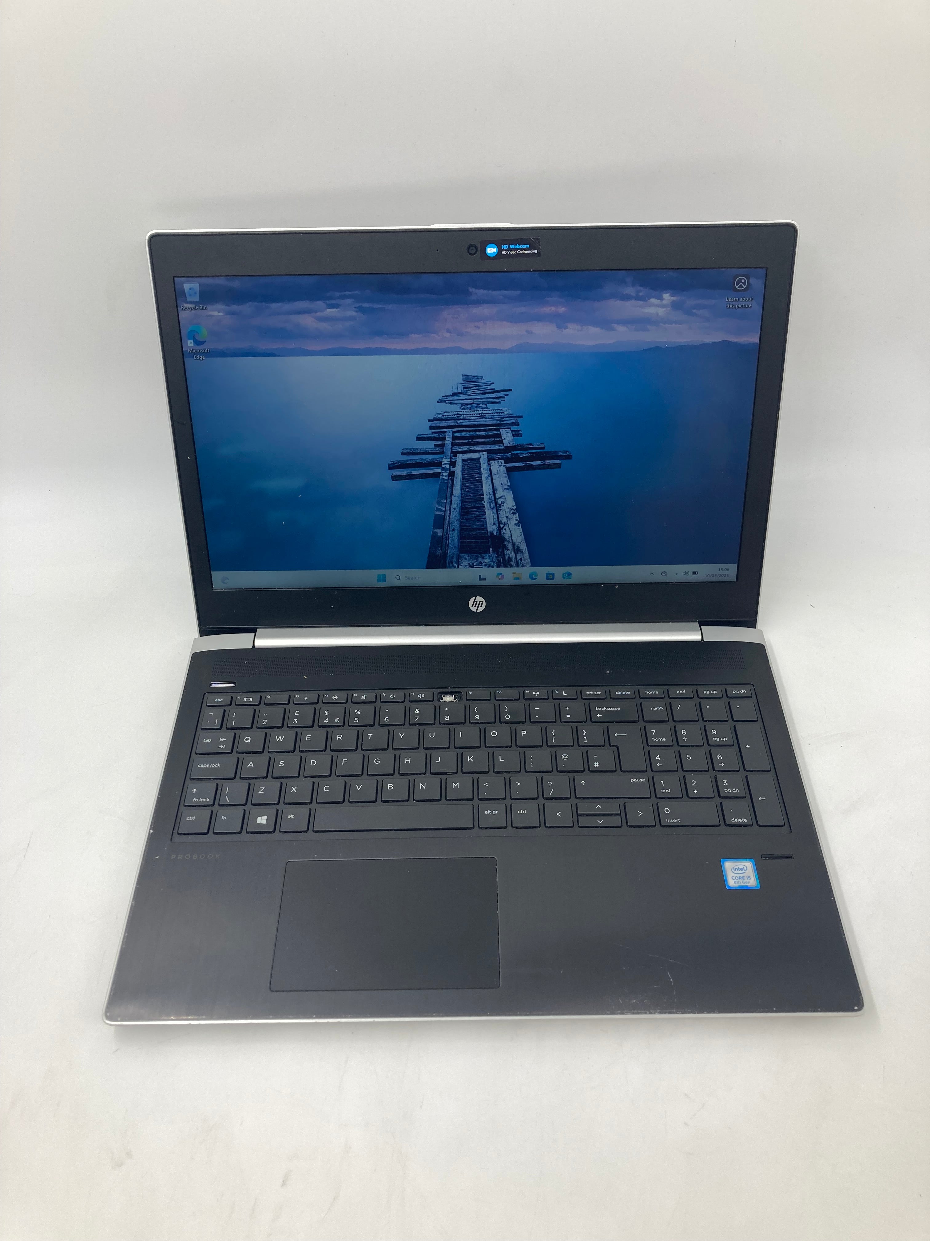 HP Laptop ProBook 450 G5 15.6" i5-8250U 16GB RAM 256GB SSD W11 OS