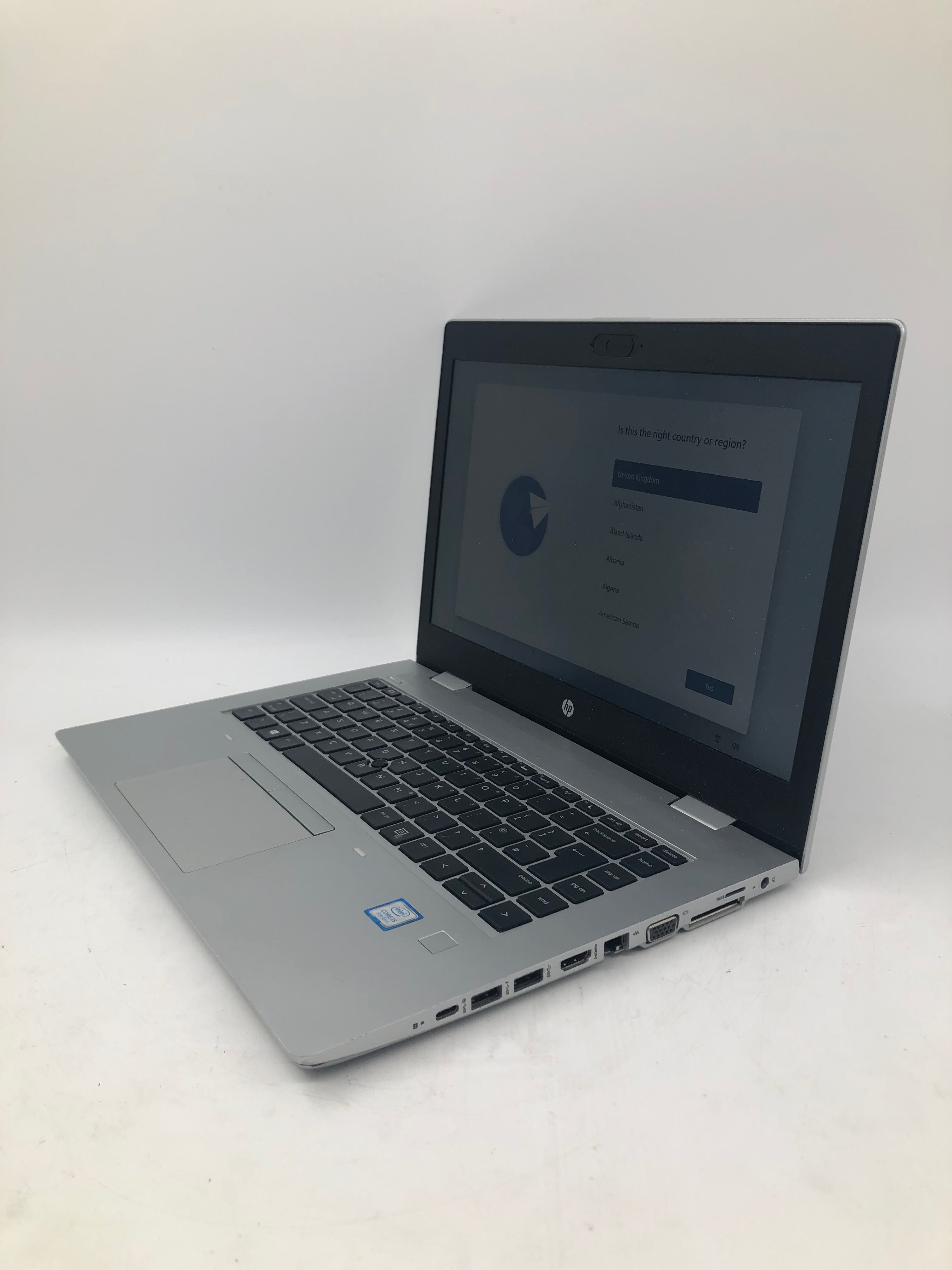 HP ProBook 640 G5 14" Screen i5 8th Gen 8GB RAM 256GB SSD No OS