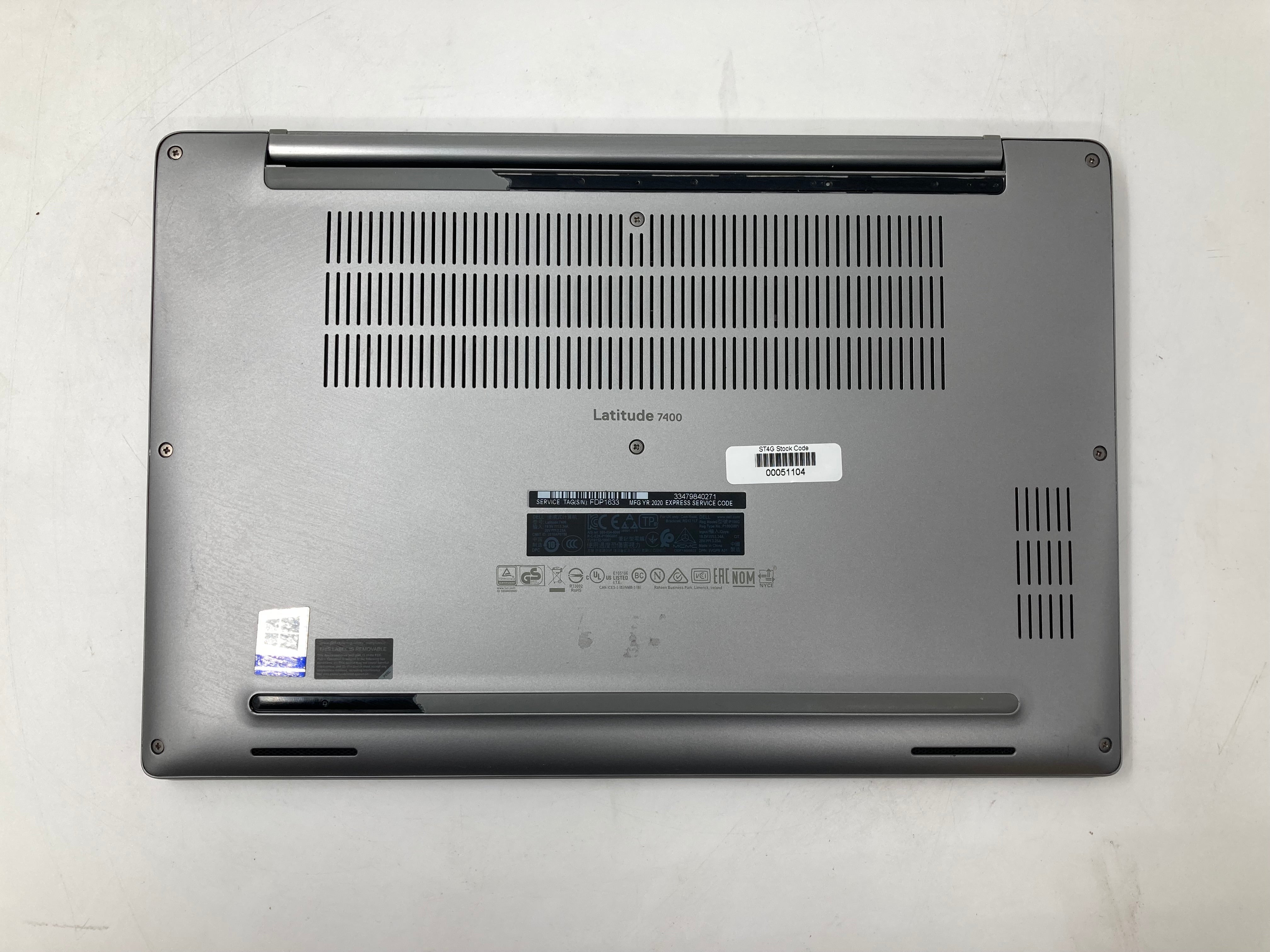 Dell Laptop Latitude 7400 i7 8th Gen 16GB RAM 512GB SSD W11 *Spares*