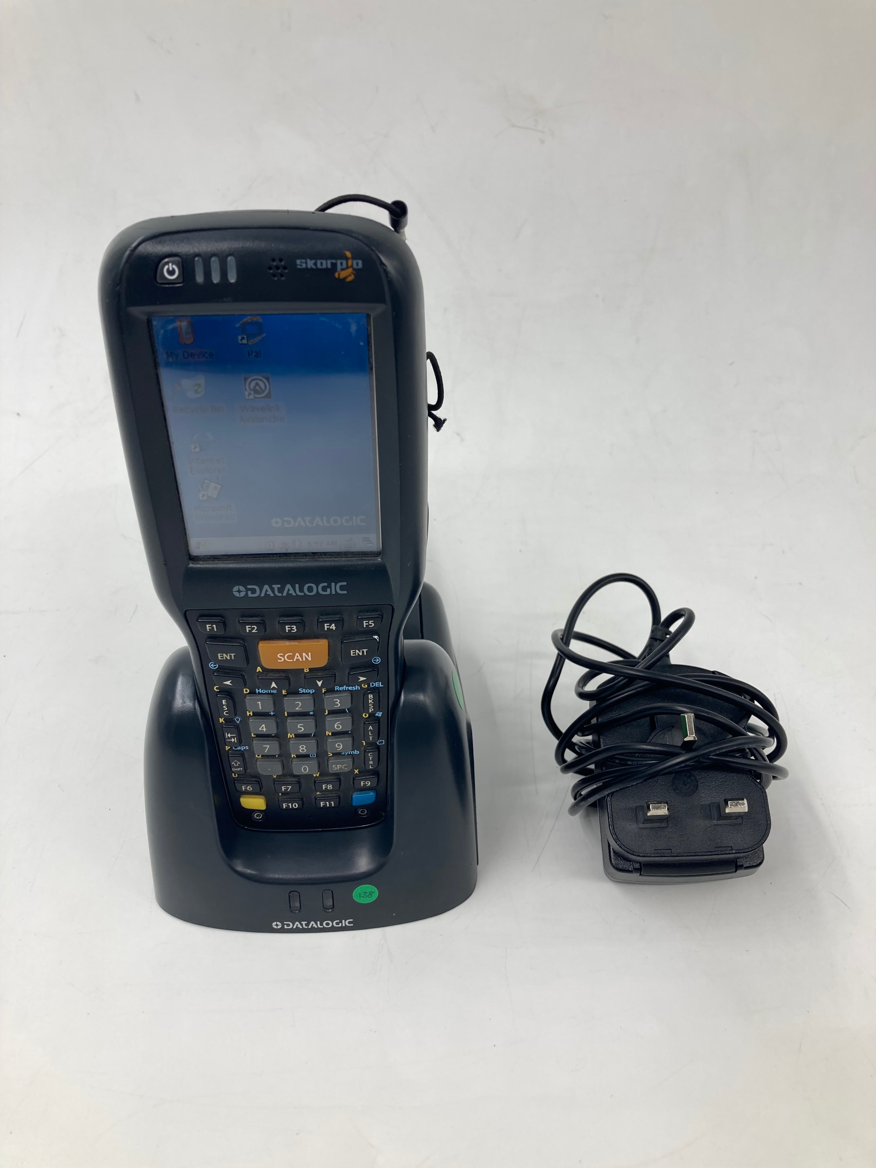 DATALOGIC Barcode Scanner Skorpio SKORPIOX3 Mixed P/N + 2 batteries