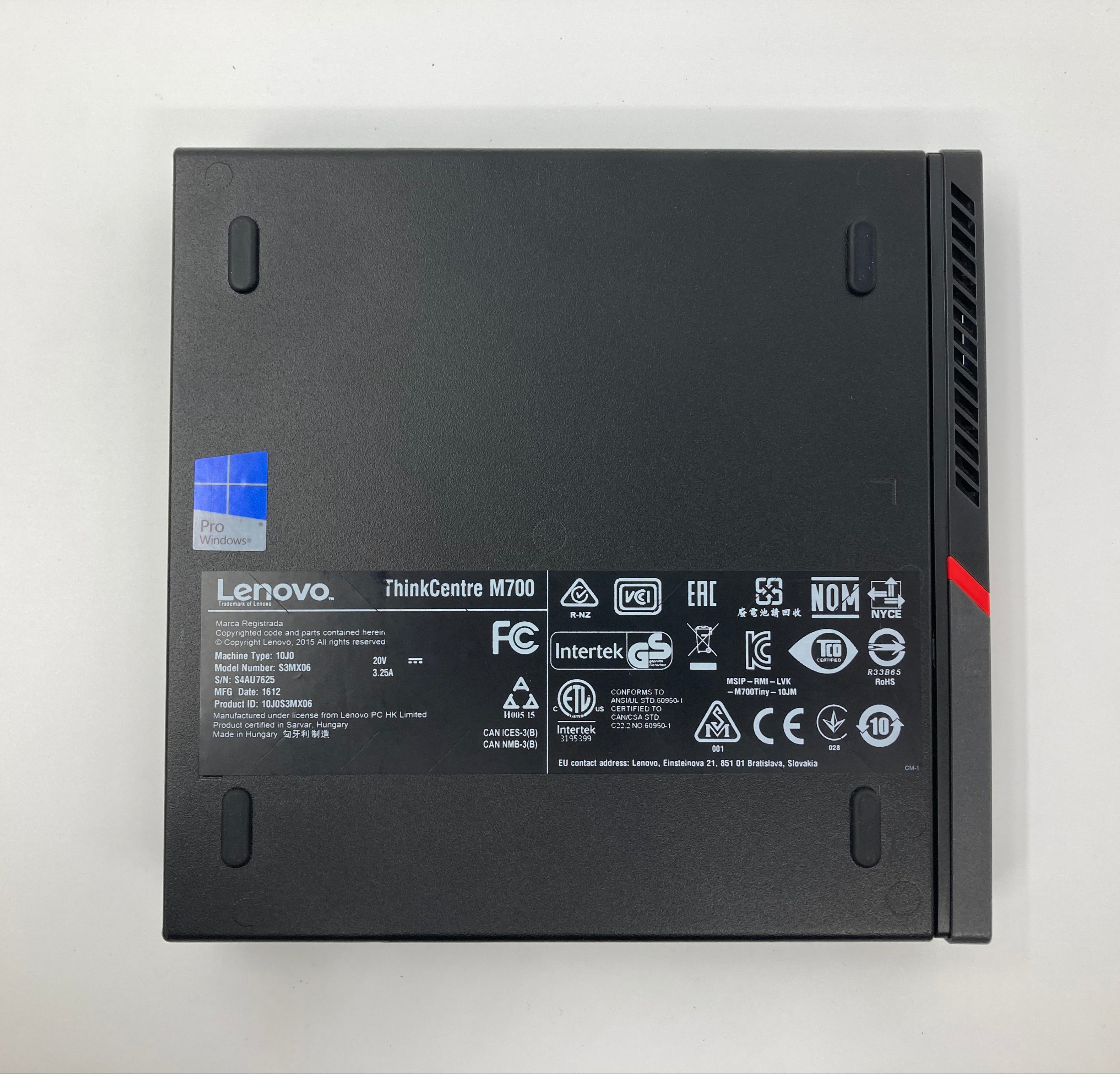 Lenovo Mini PC ThinkCentre M700 i5 6th Gen 4GB RAM No HDD No OS #4
