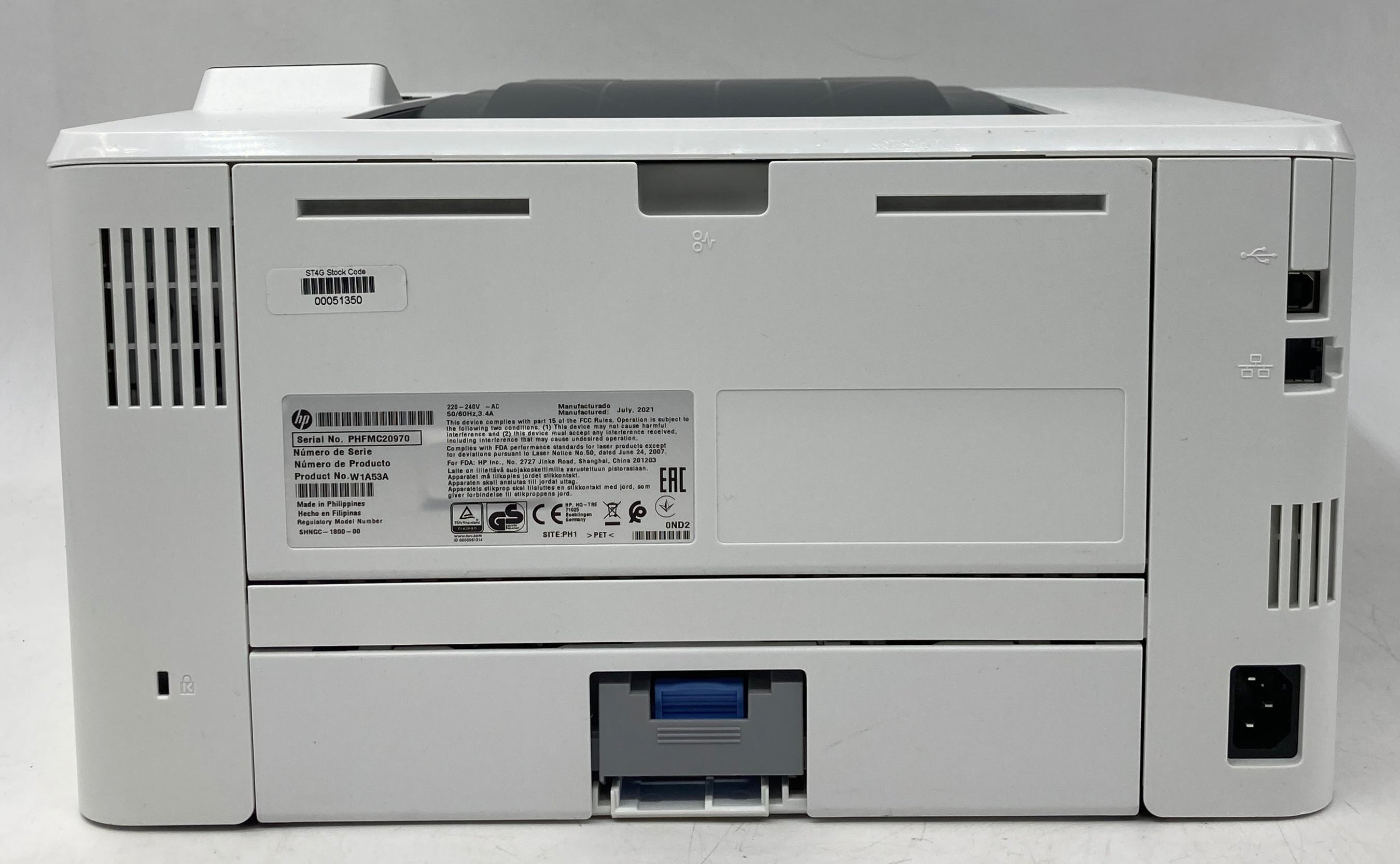 HP LaserJet Pro M402DN A4 Duplex Network USB Mono Laser Printer