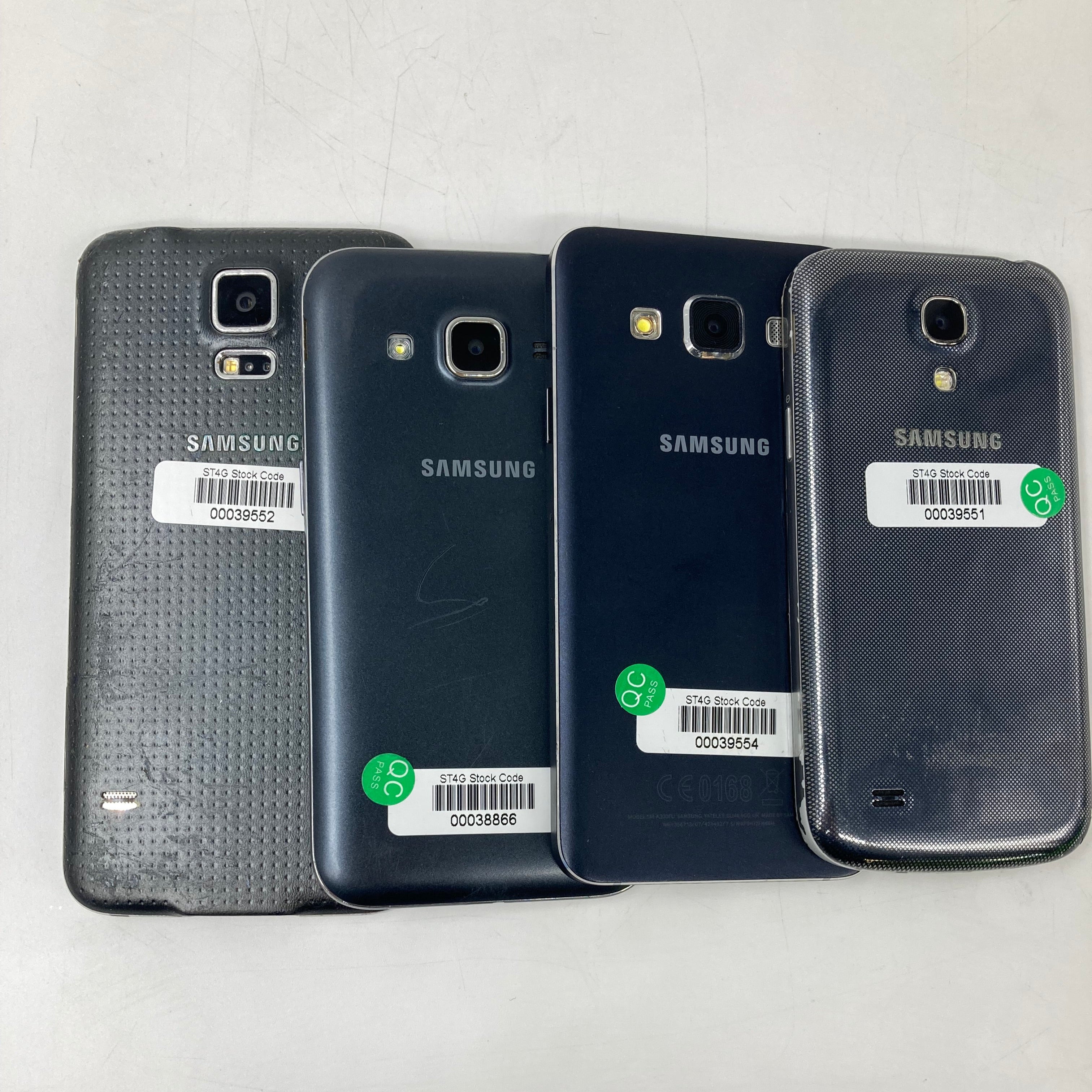 Batch of 4 Samsung Mobile Phone's - Mixed Models *See Description*