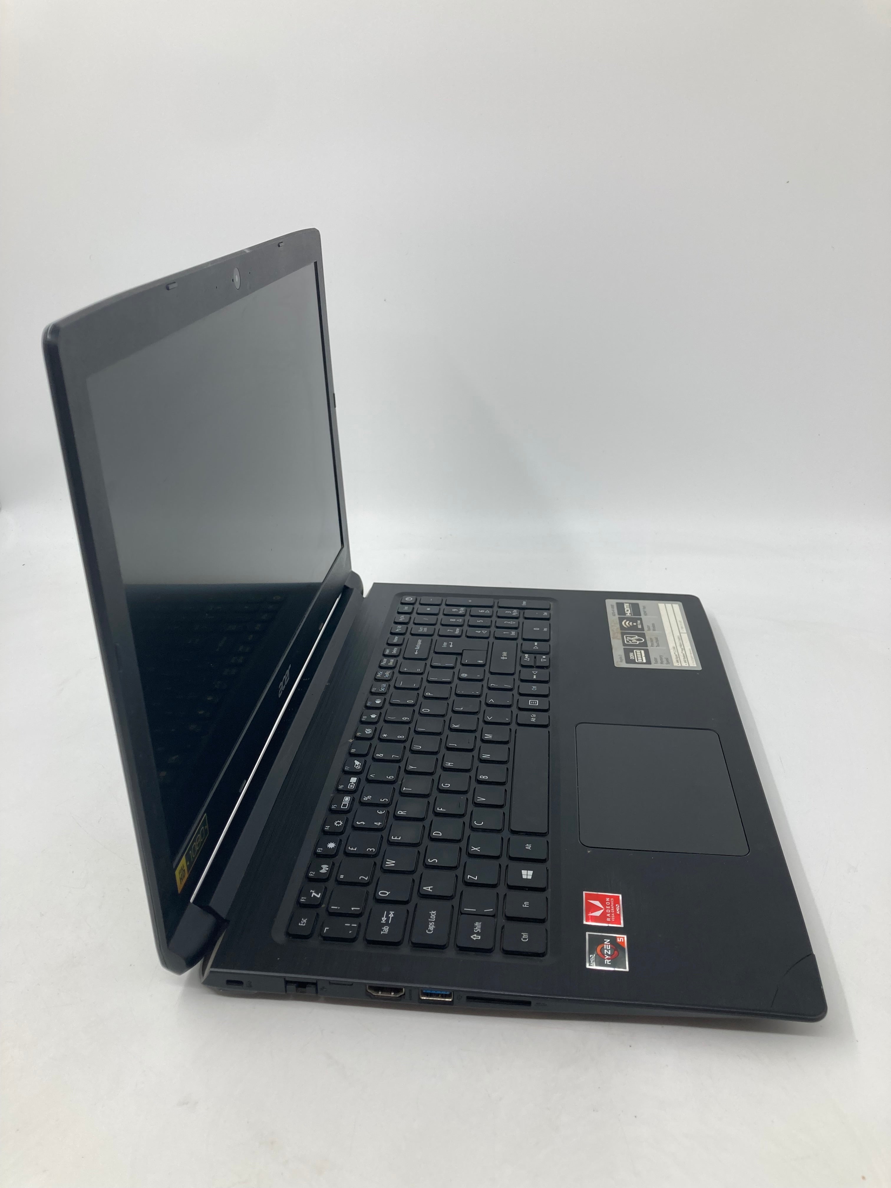 Acer Aspire 3 A315-41 15.6" Screen AMD 5 2500U 4GB RAM No SSD No OS