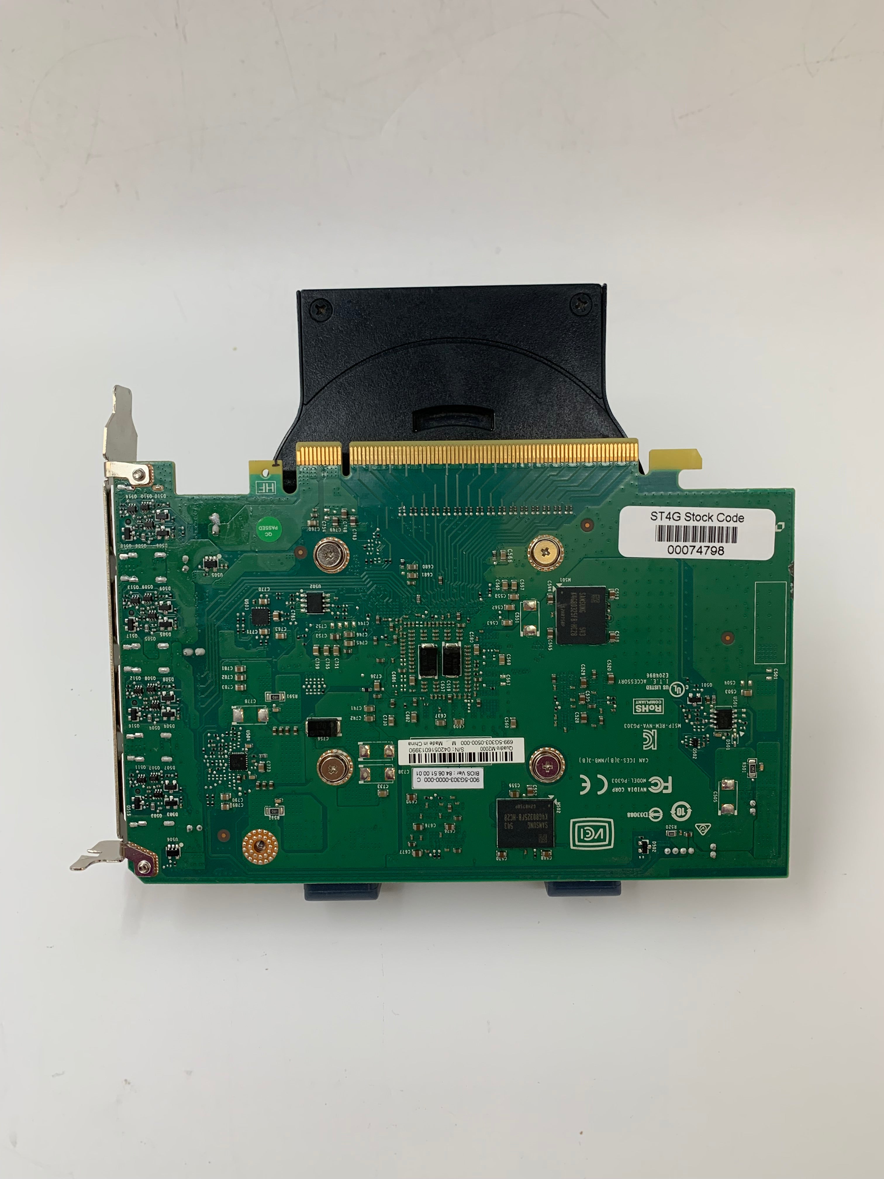 NVIDIA WorkStation Graphics Card | Quadro M2000 | 4GB GDDR5 | 4 DisplayPorts