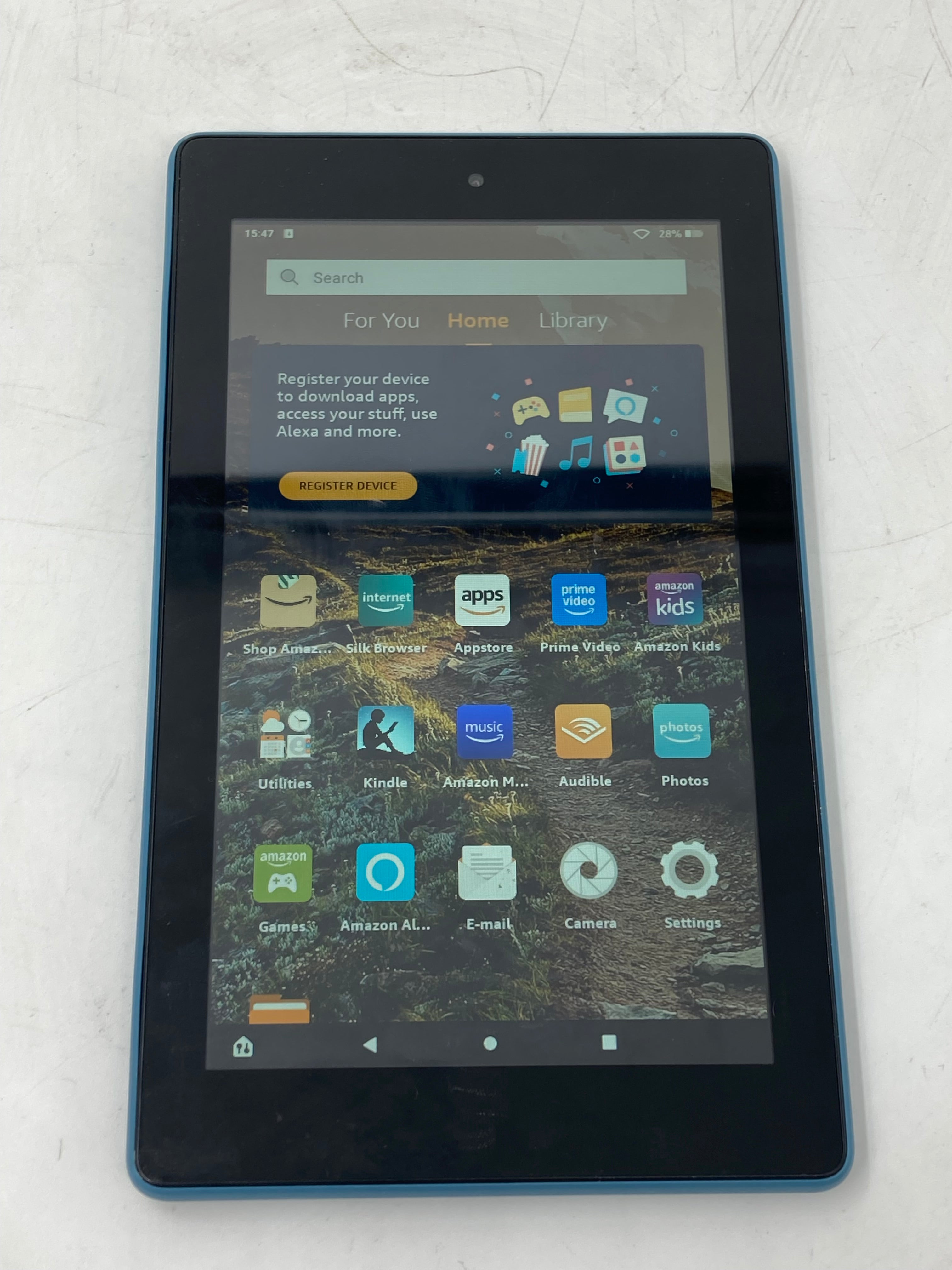 Batch of 4 Amazon Fire 7 Tablet 7" 16GB Storage - Denim