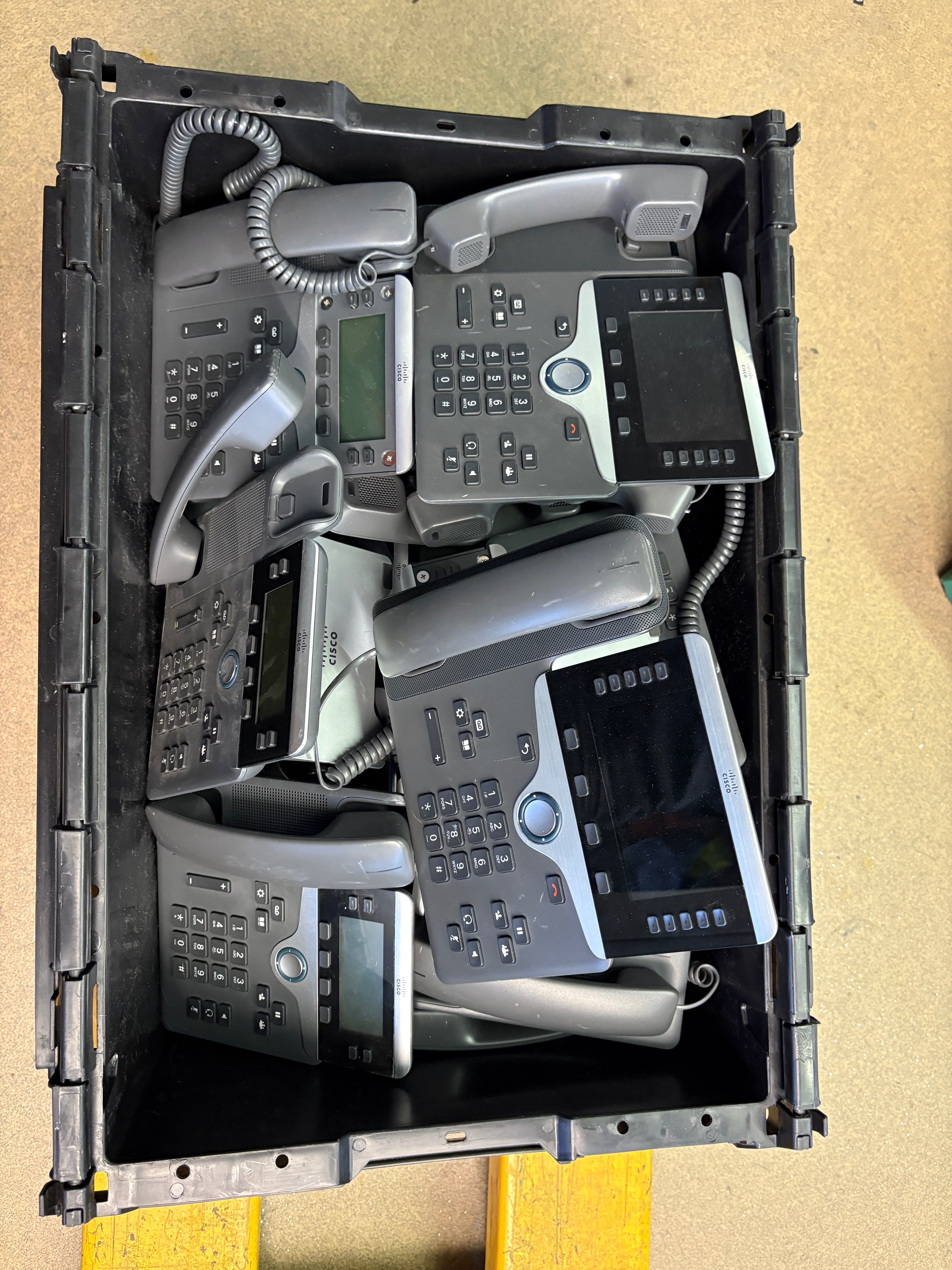 Batch of 25 Cisco IP Phones - CP-7841 CP-8851 *See Description*