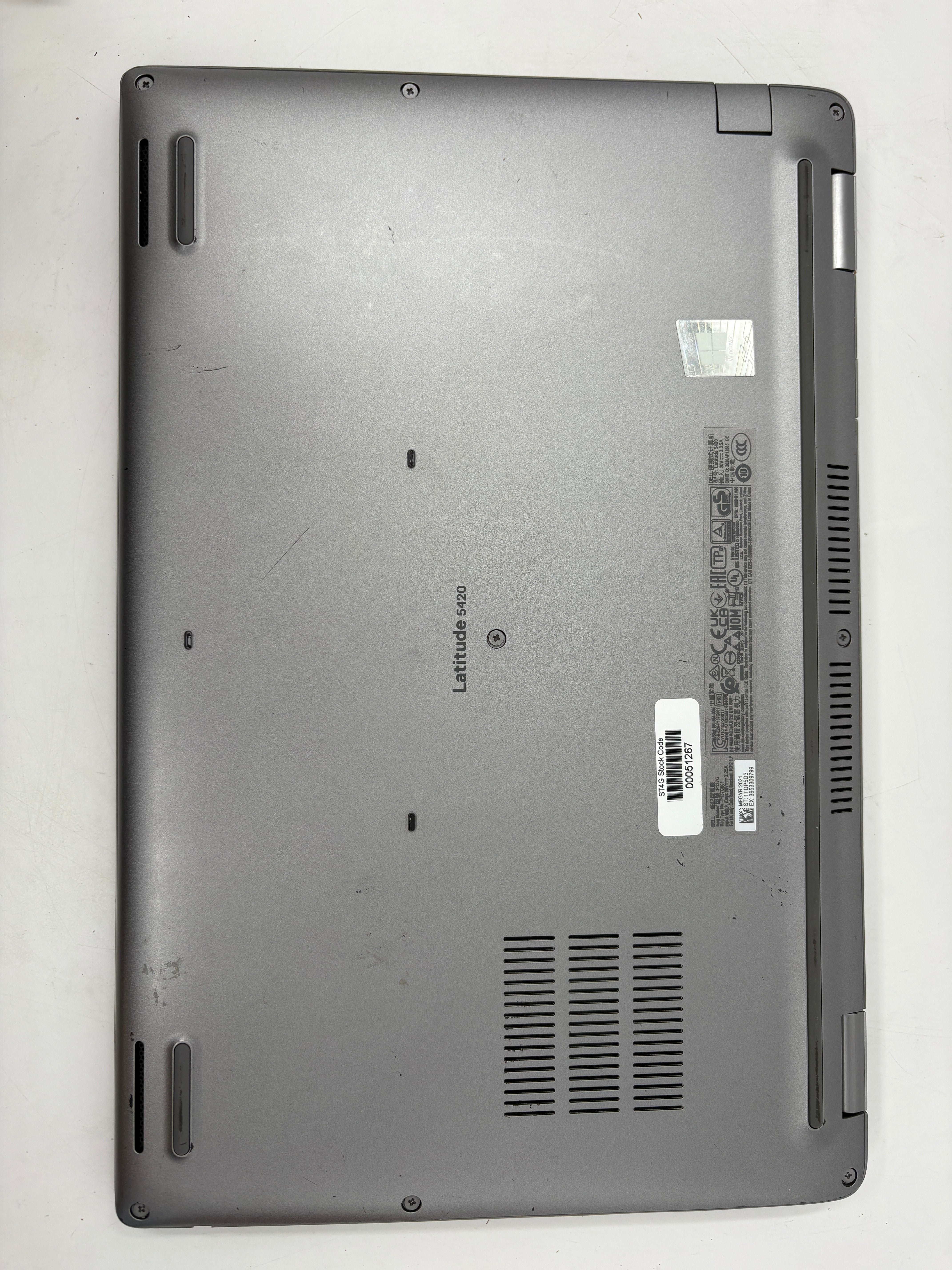 Dell Laptop Latitude 5420 14" Screen i7 11th Gen 16GB RAM NO SSD NO OS *Spares*