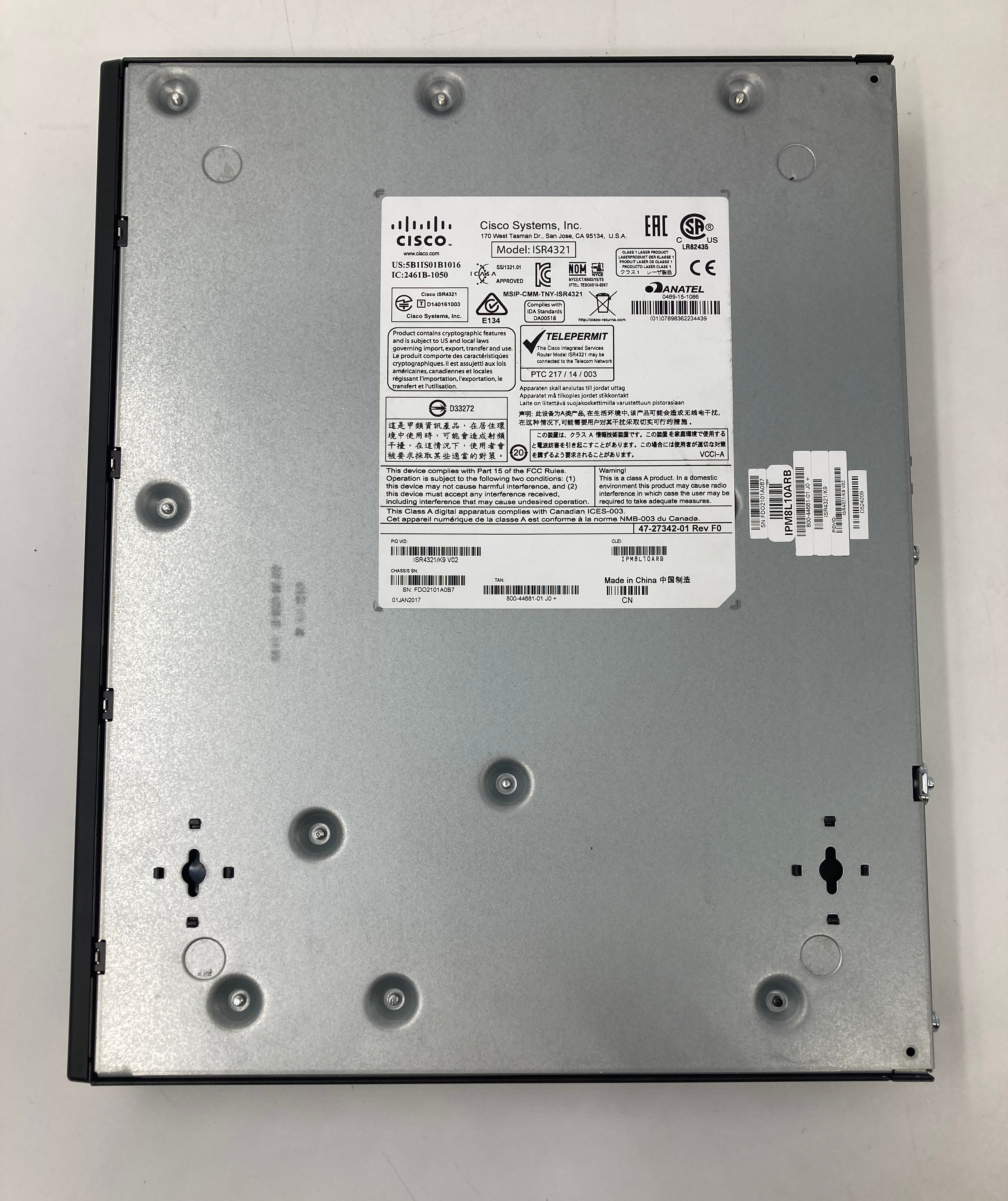 Cisco ISR4321/K9 V02 Integrated Service Router #1