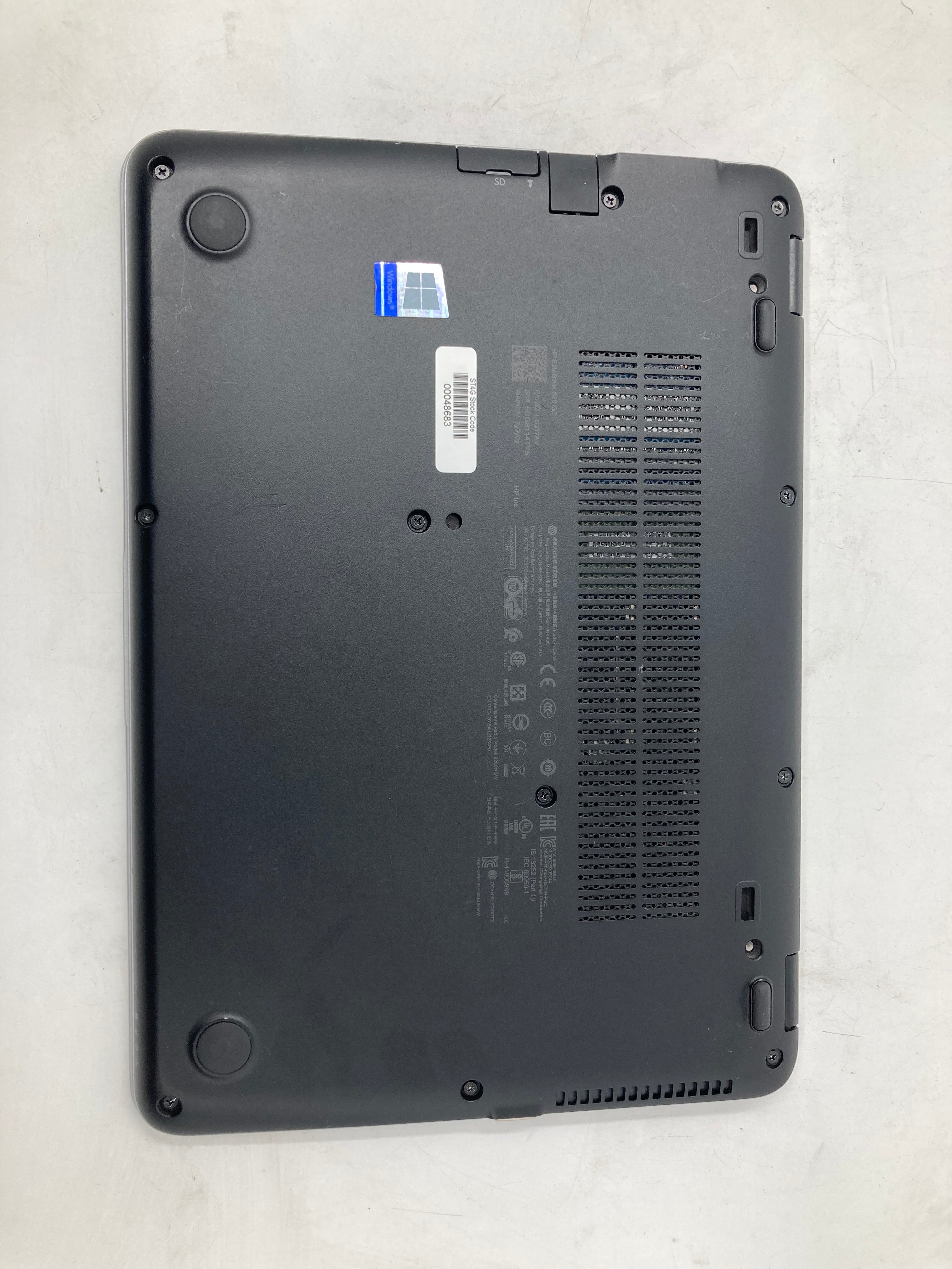 HP EliteBook 820 G3 12" Screen i5 6th Gen No RAM No SSD No OS *Spares*