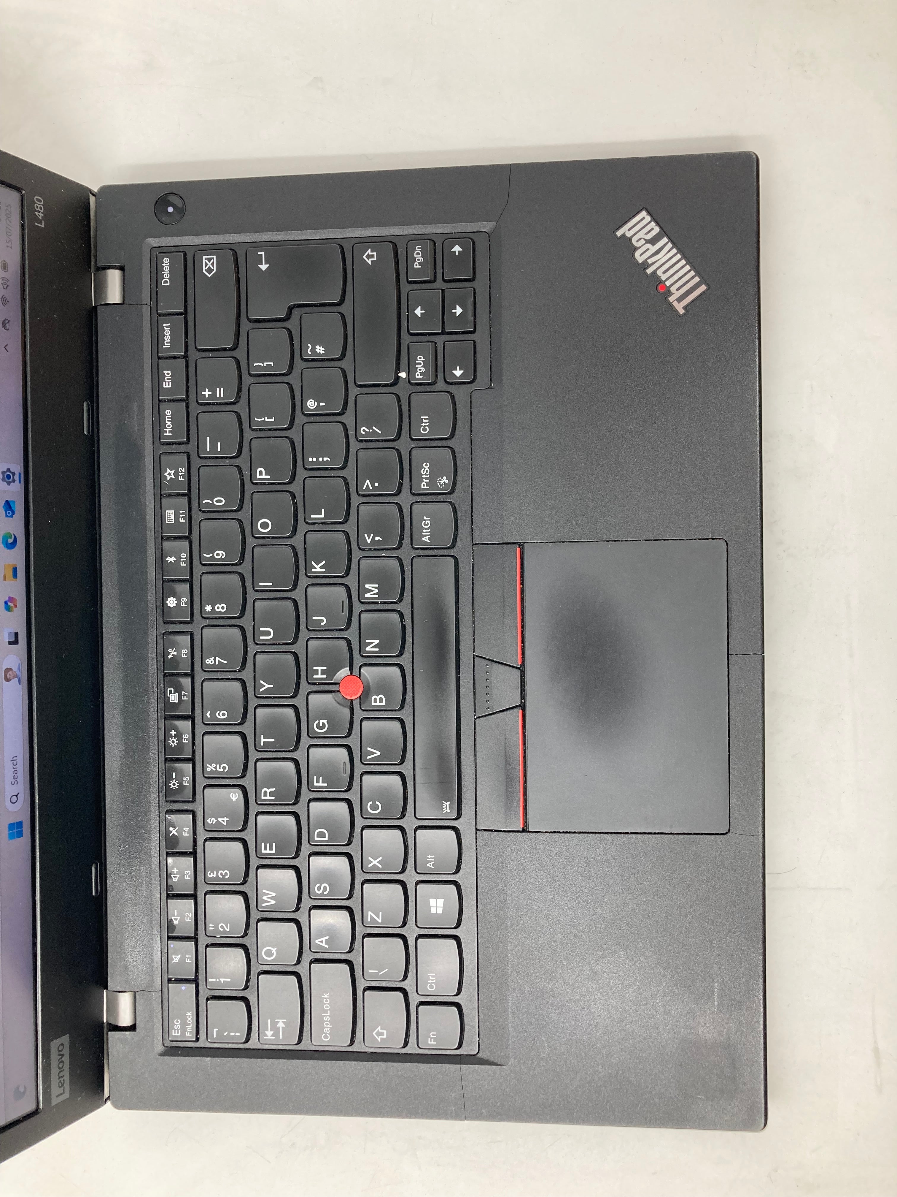 Lenovo ThinkPad L480 14" Screen i5 8th Gen 16GB Ram No SSD No OS *Spares*