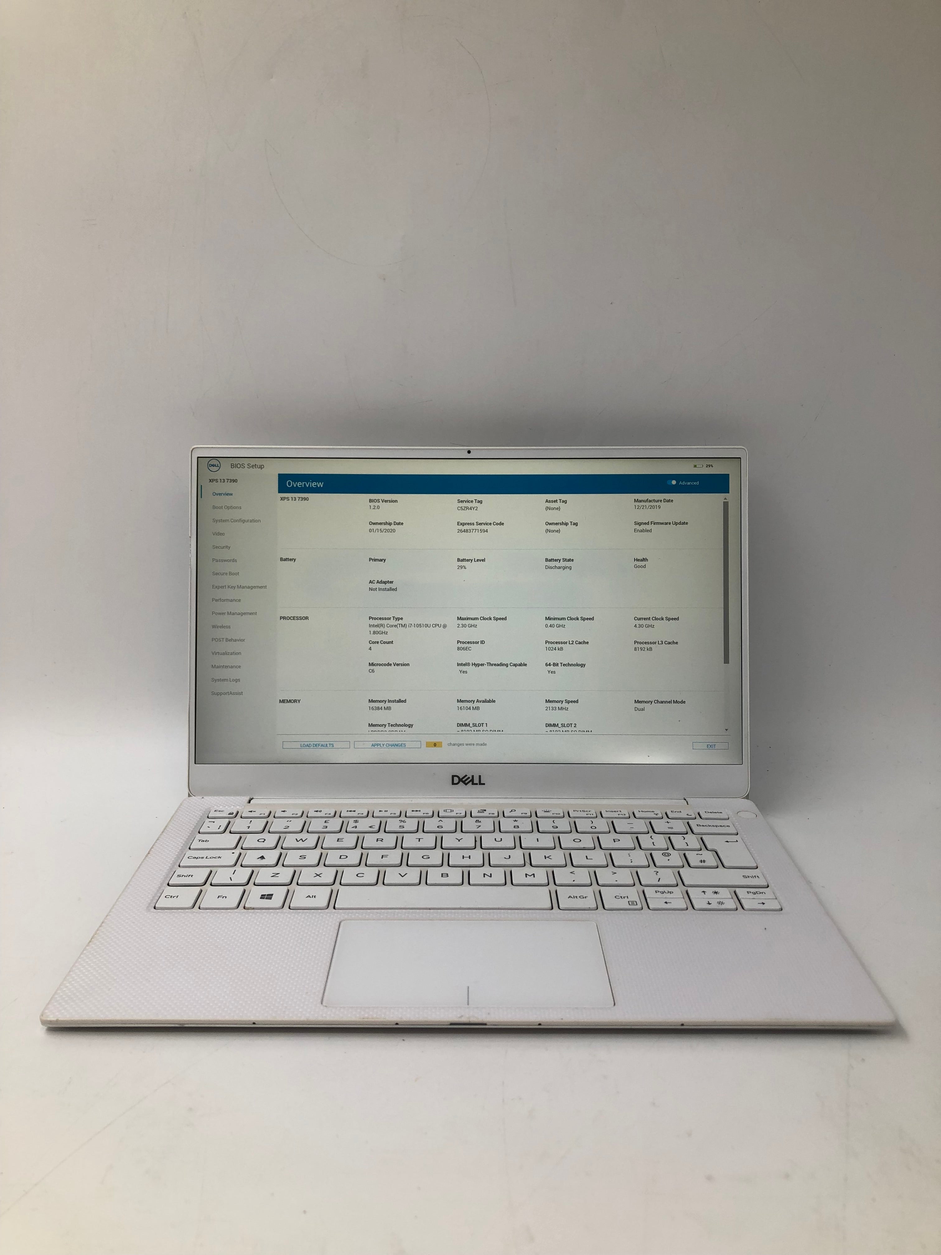 Dell XPS 13 7390 Spares: i7 10th Gen CPU, 16GB RAM, 13" Screen, 512GB SSD W11