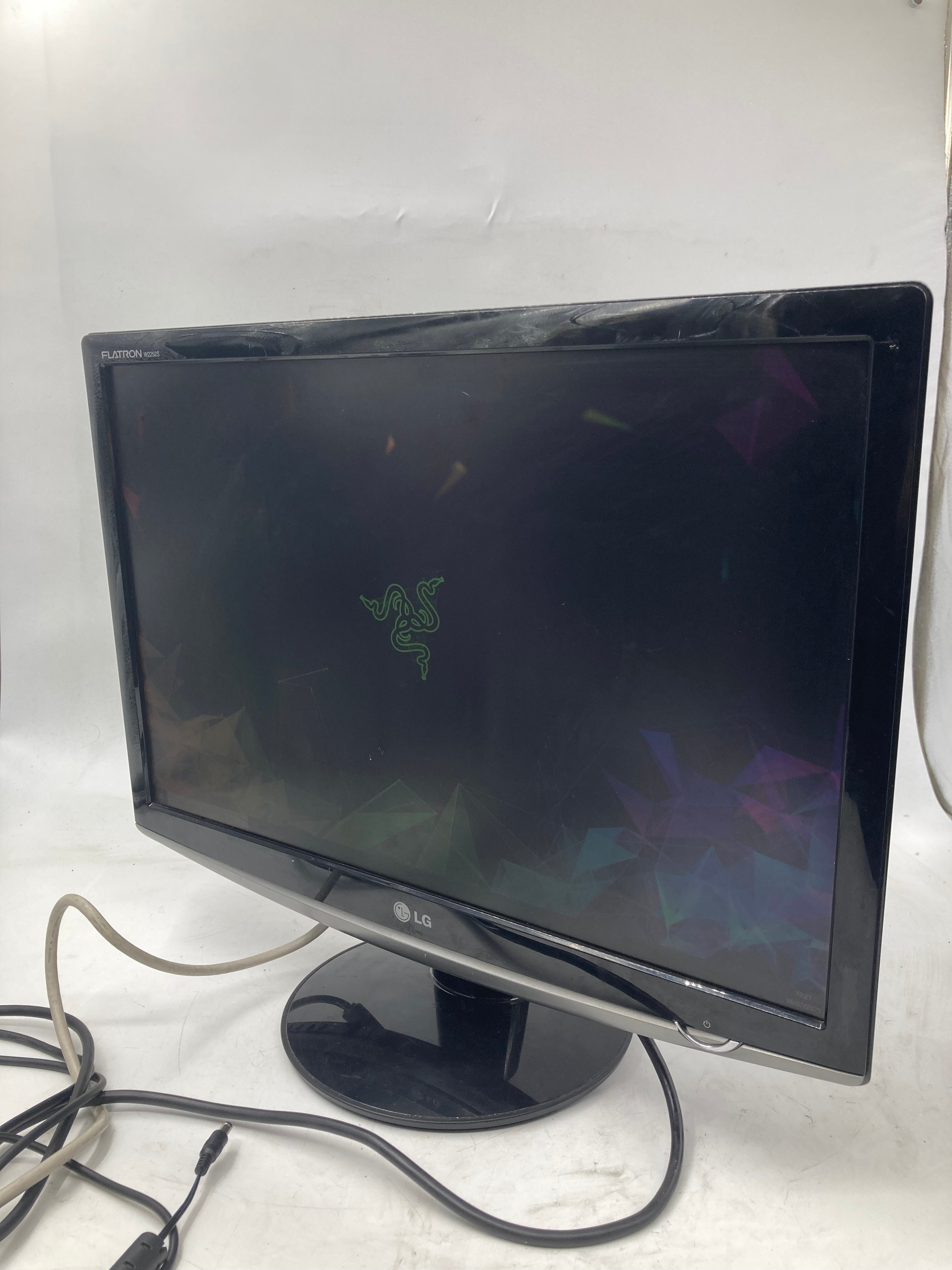 LG HP Dell Samsung 22" 24" Screen Monitor DVI HDMI VGA DIsplayPort Lot of 4