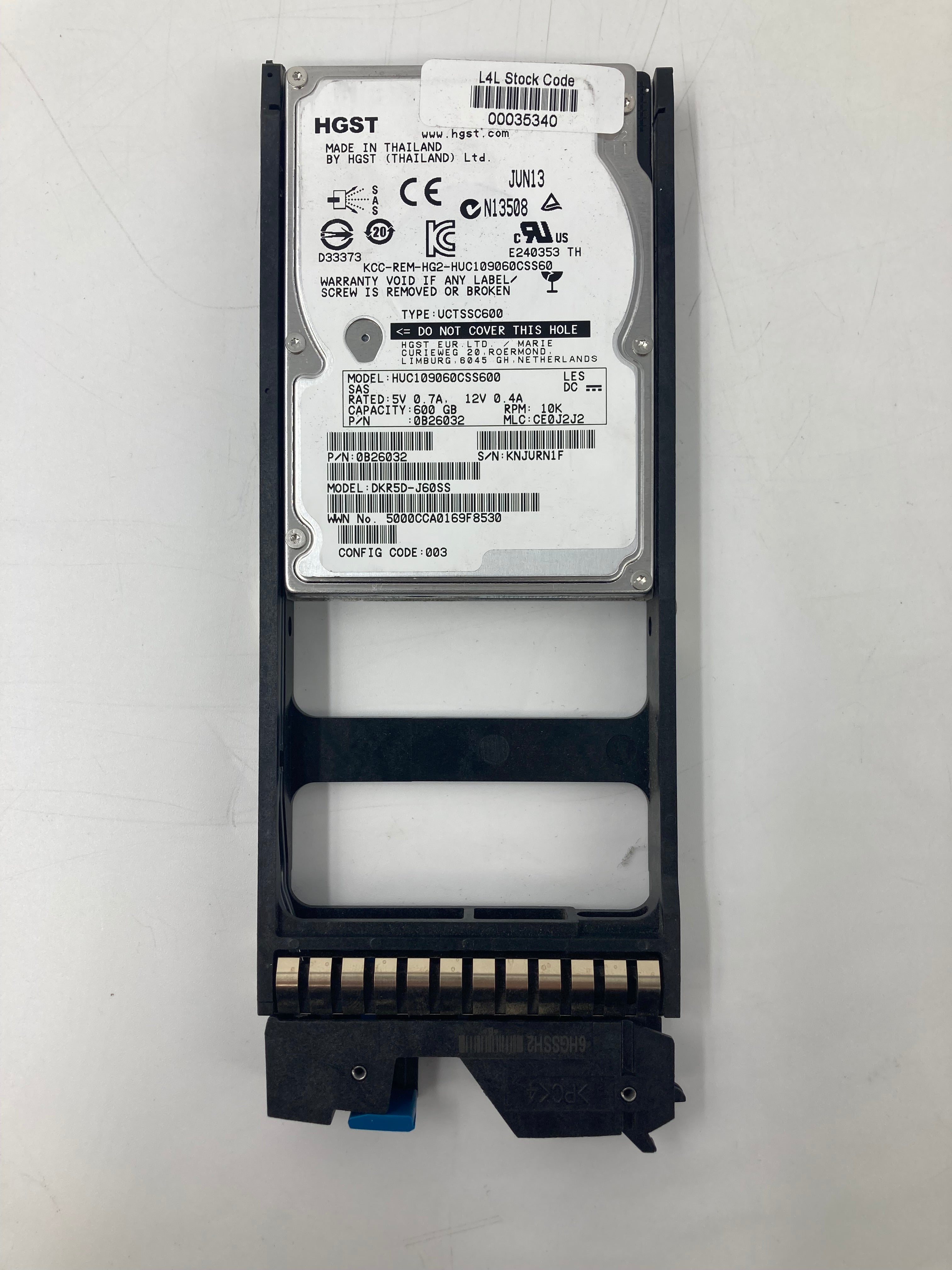 Batch of 30 2.5" 600GB SAS Hard Disk Drives 10K RPM - Mixed Brands