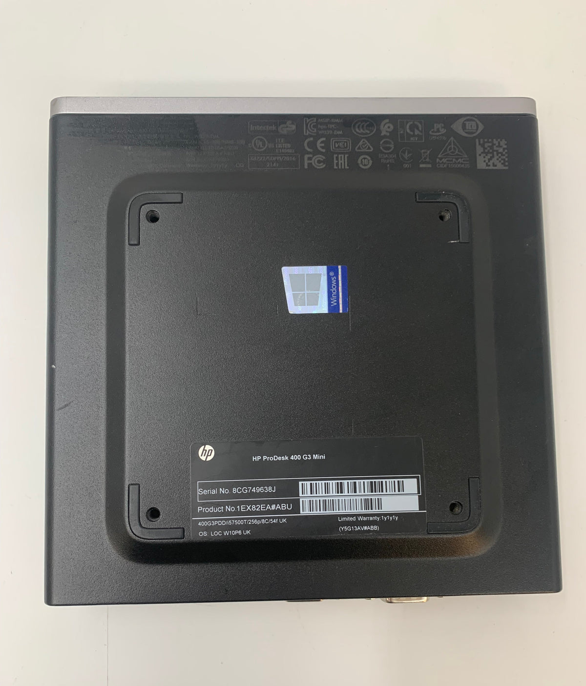 HP ProDesk 400 G3 DM | i5 7th Gen | 8GB RAM | 256GB SSD | W11 Pro