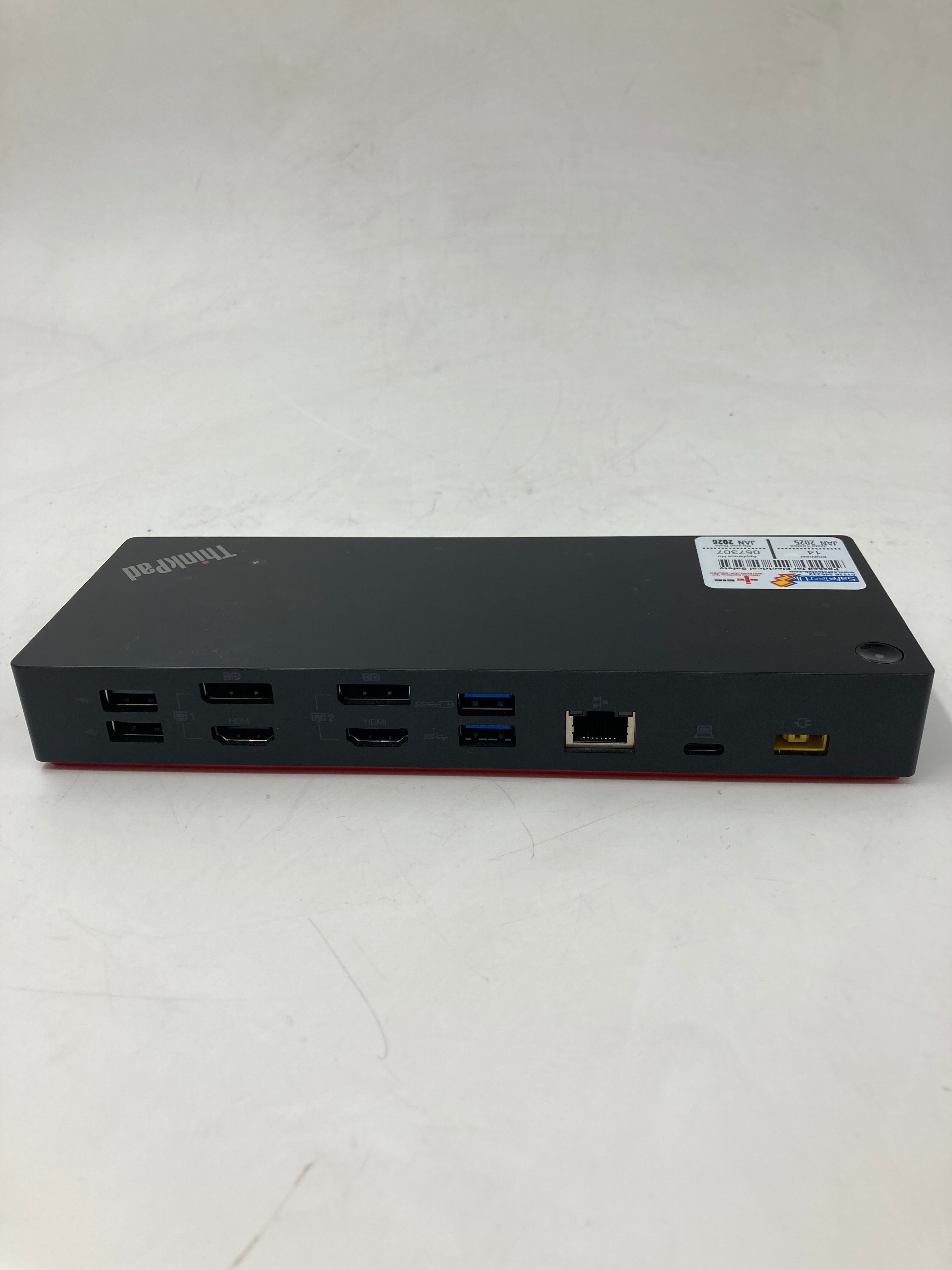 Batch 7x Lenovo ThinkPad Hybrid USB-C USB-A Docking Station USB-C 2x HDMI 2x DP