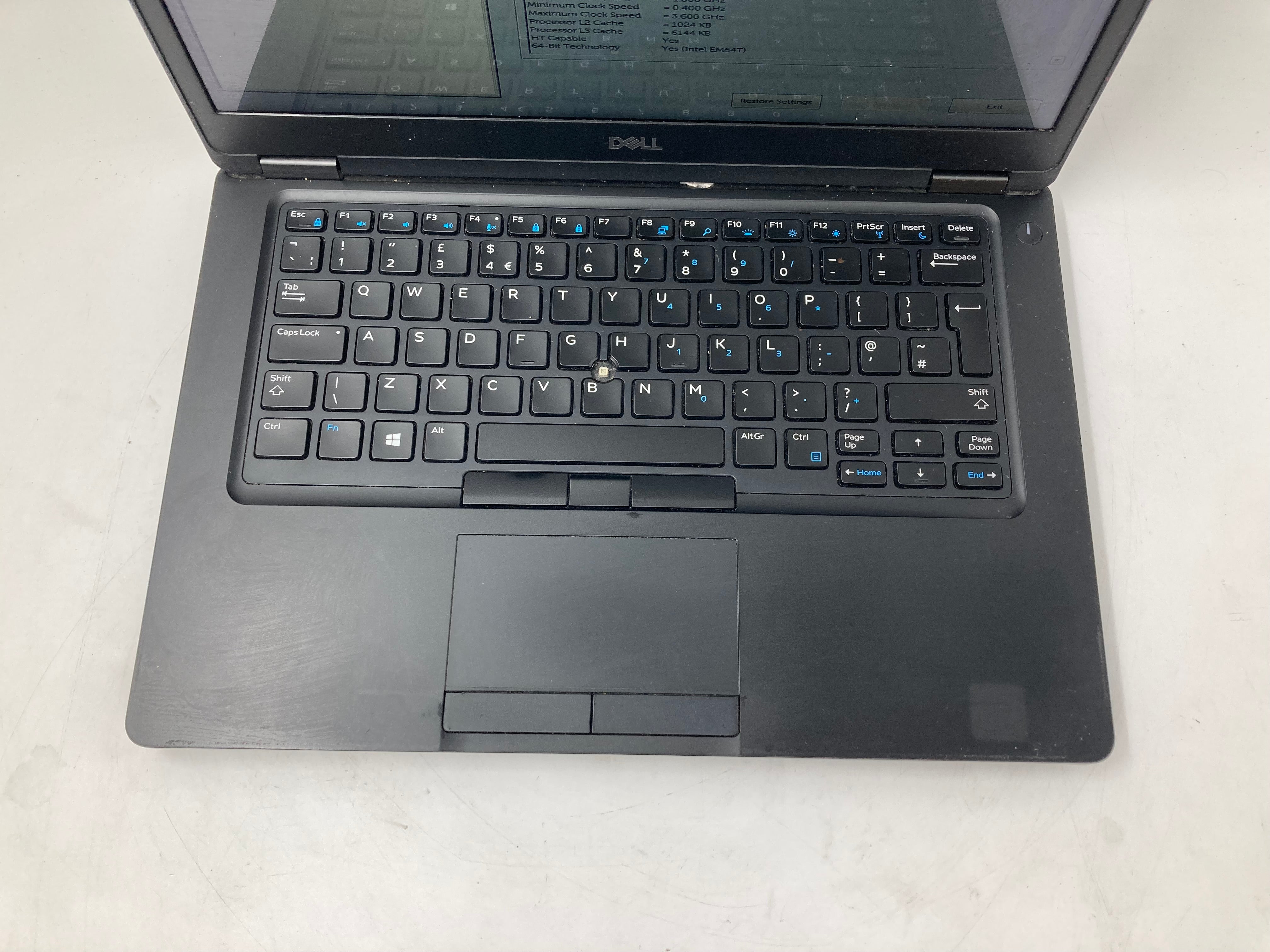 Dell Laptop Latitude 5490 14" i5 8th Gen 8GB RAM 256GB SSD No OS