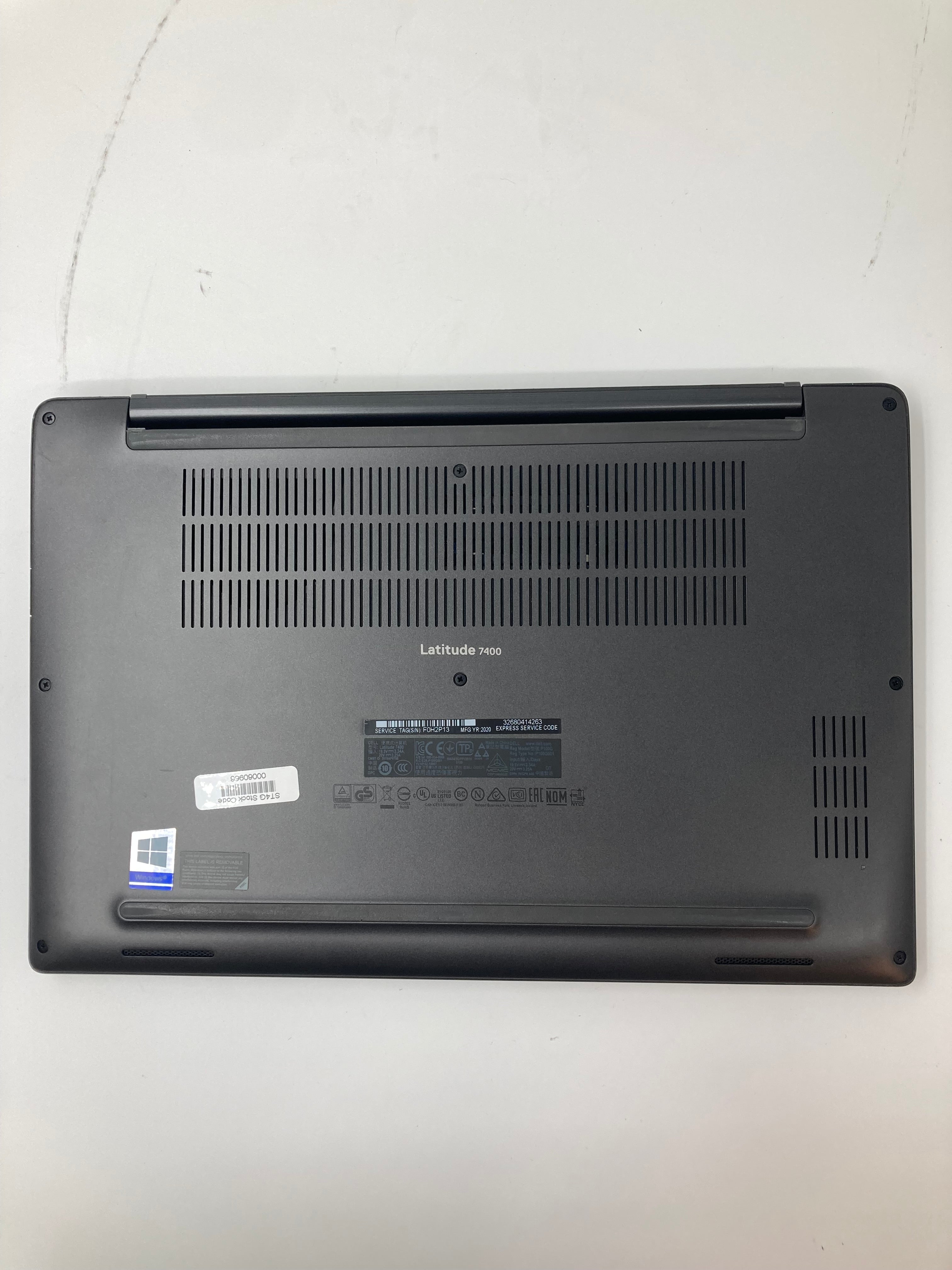 Dell Laptop Latitude 7400 14" Screen i7 8th Gen 16GB RAM No SSD No OS *Spares*