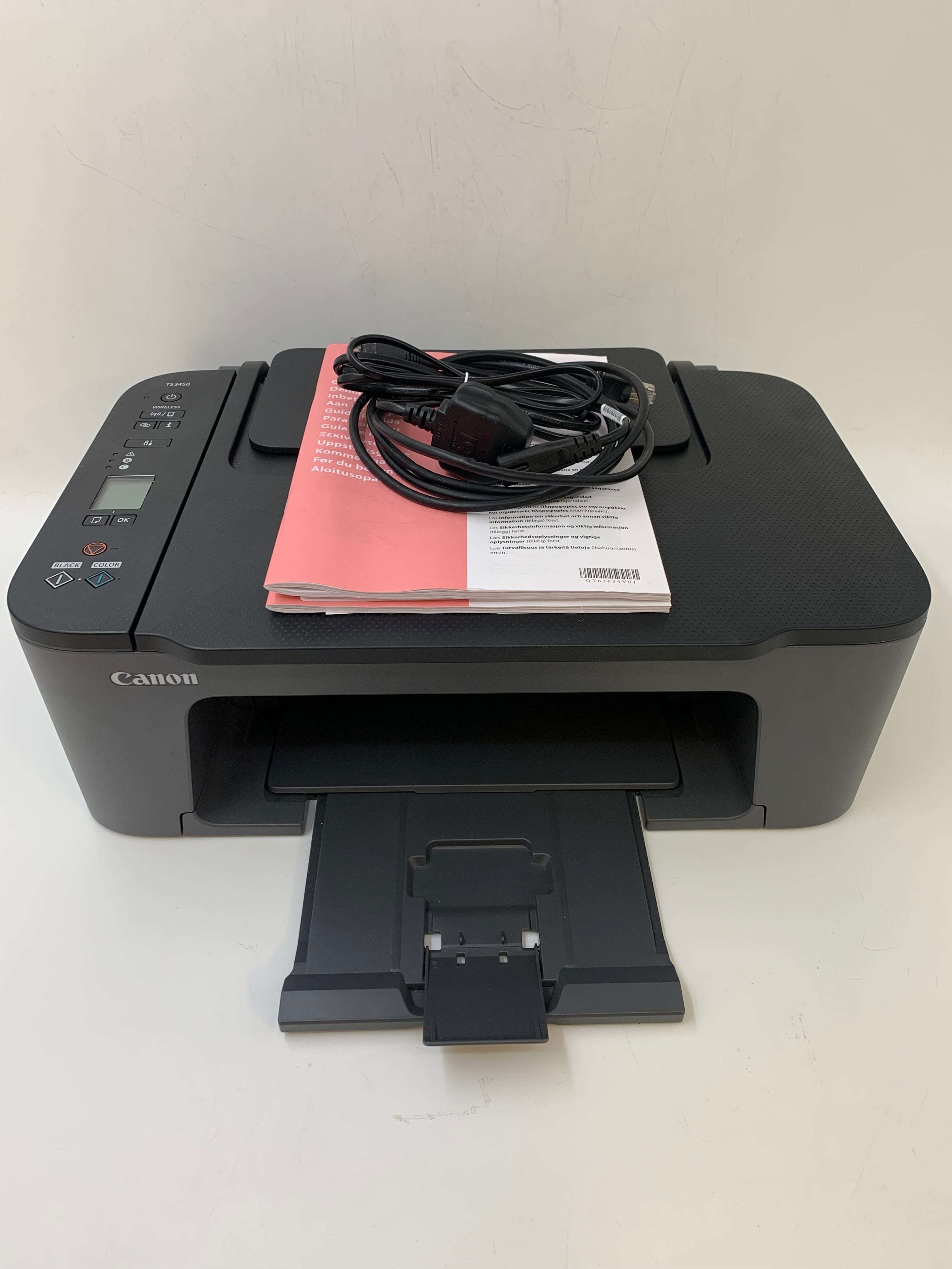 Canon Pixma TS3450 Multifunction Inkjet Printer | Print, Copy, Scan | New in Open Box
