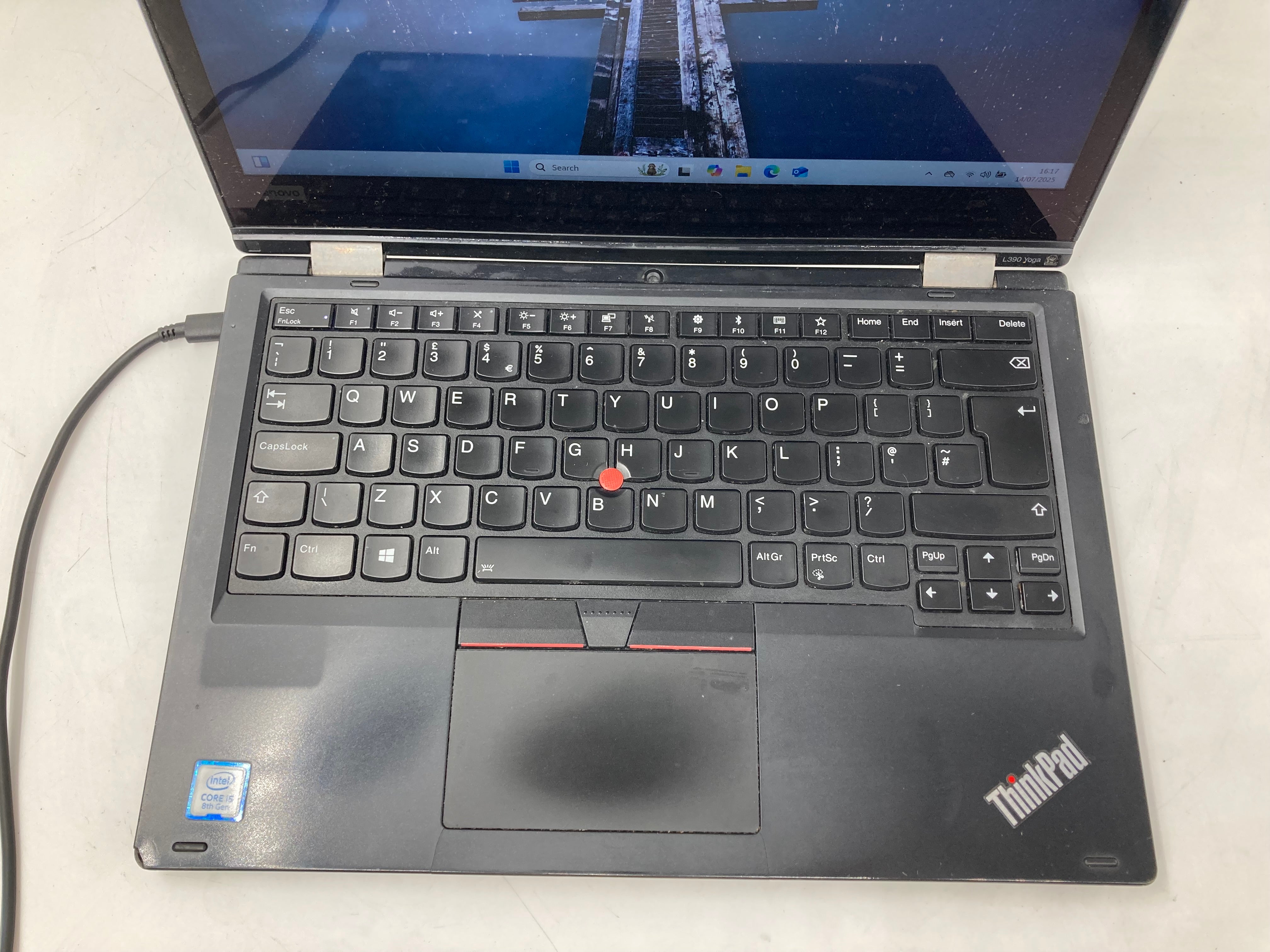 Lenovo ThinkPad L390 Yoga 13.3" Screen i5 8th Gen 16GB RAM No SSD No OS