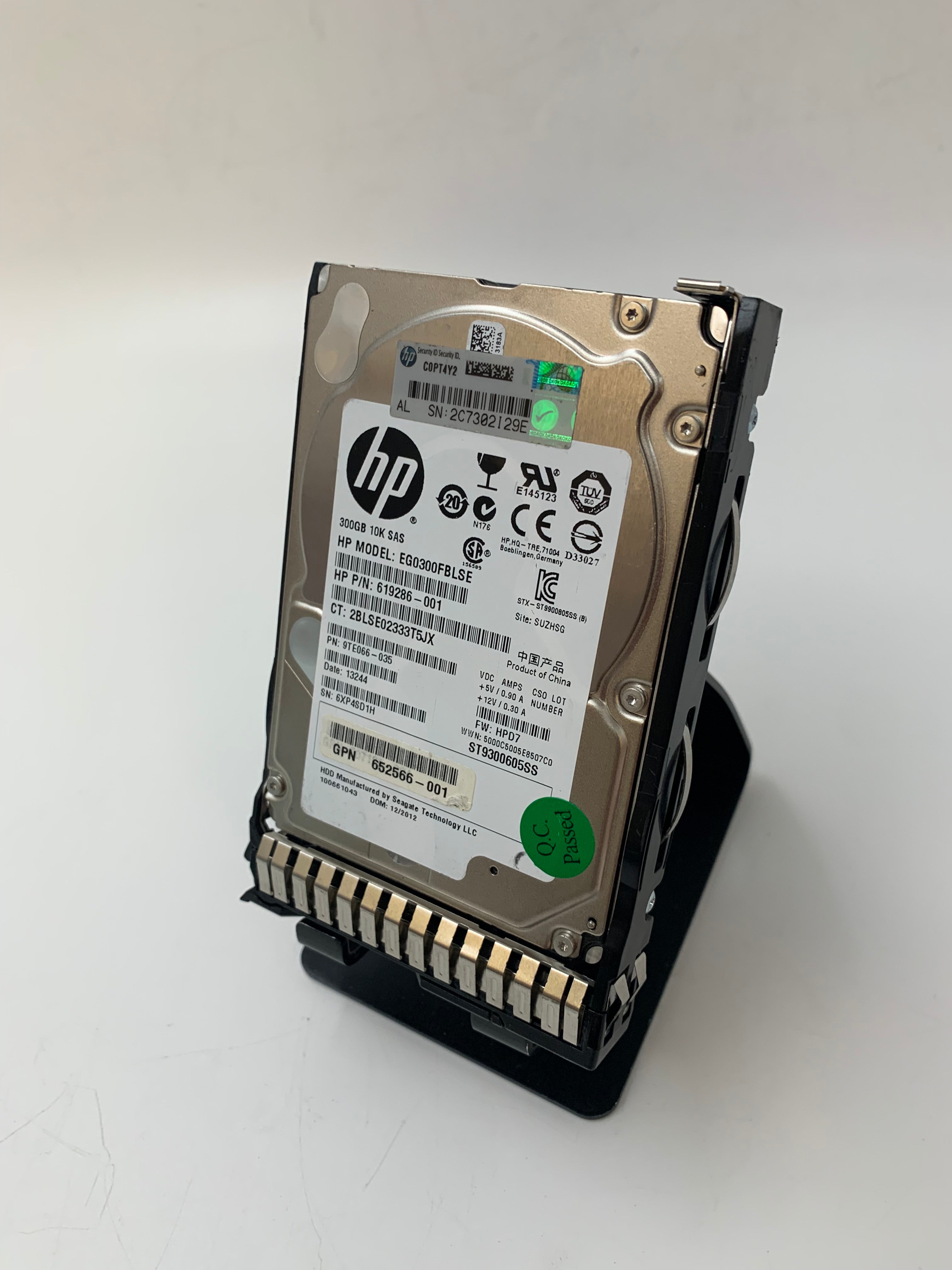 HP Hard Disk Drives | 300GB | SAS | 2.5 inch | 6/12Gbps | 10K RPM | Lot of 6