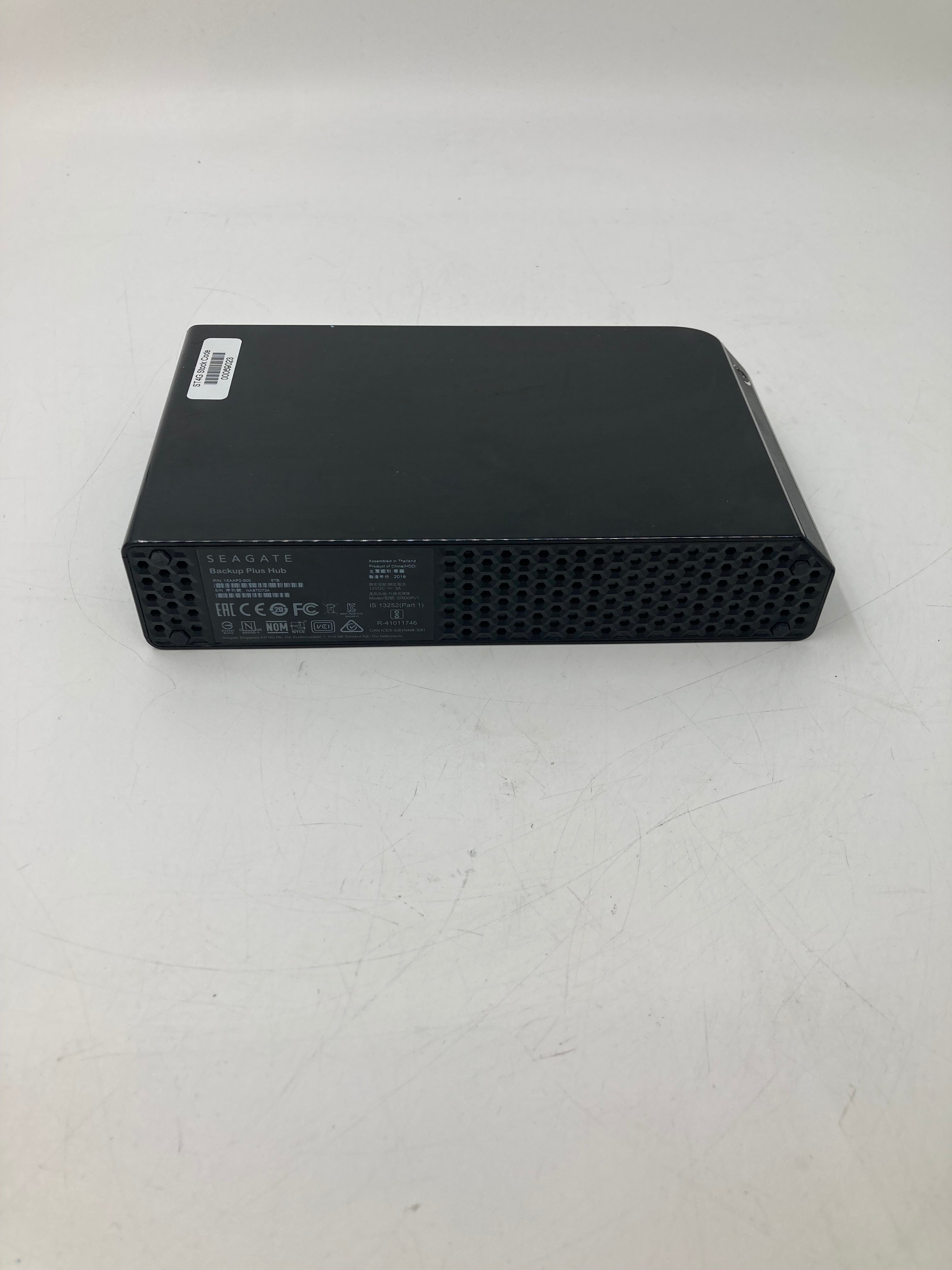 Seagate External HDD | 6TB | 3.5 inch | USB 3.0, Micro B | SRD0PV1 | 5.4K RPM | 5Gbps