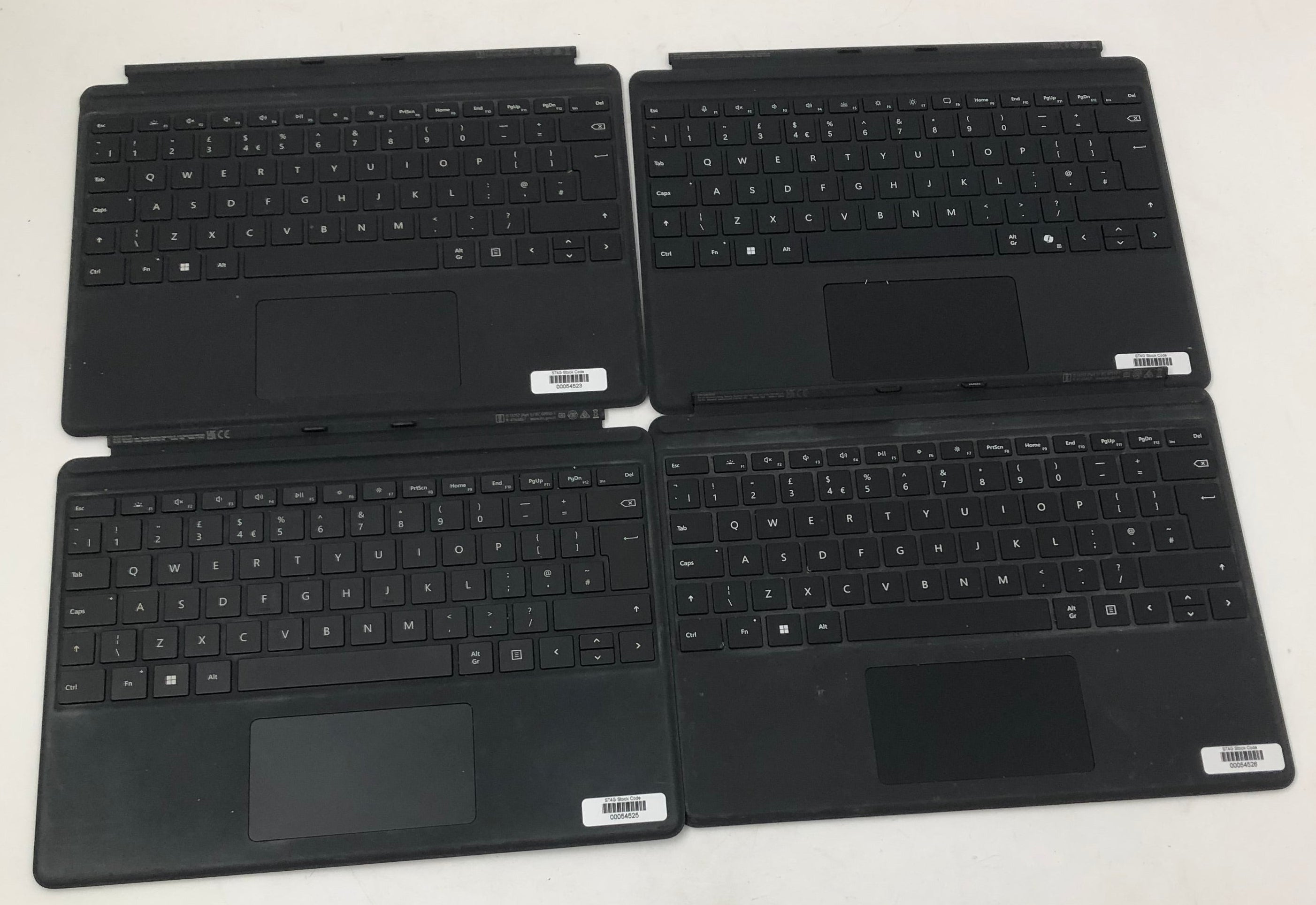 Microsoft Surface Pro Keyboard Model 1905 UK Layout [Batch of 4]