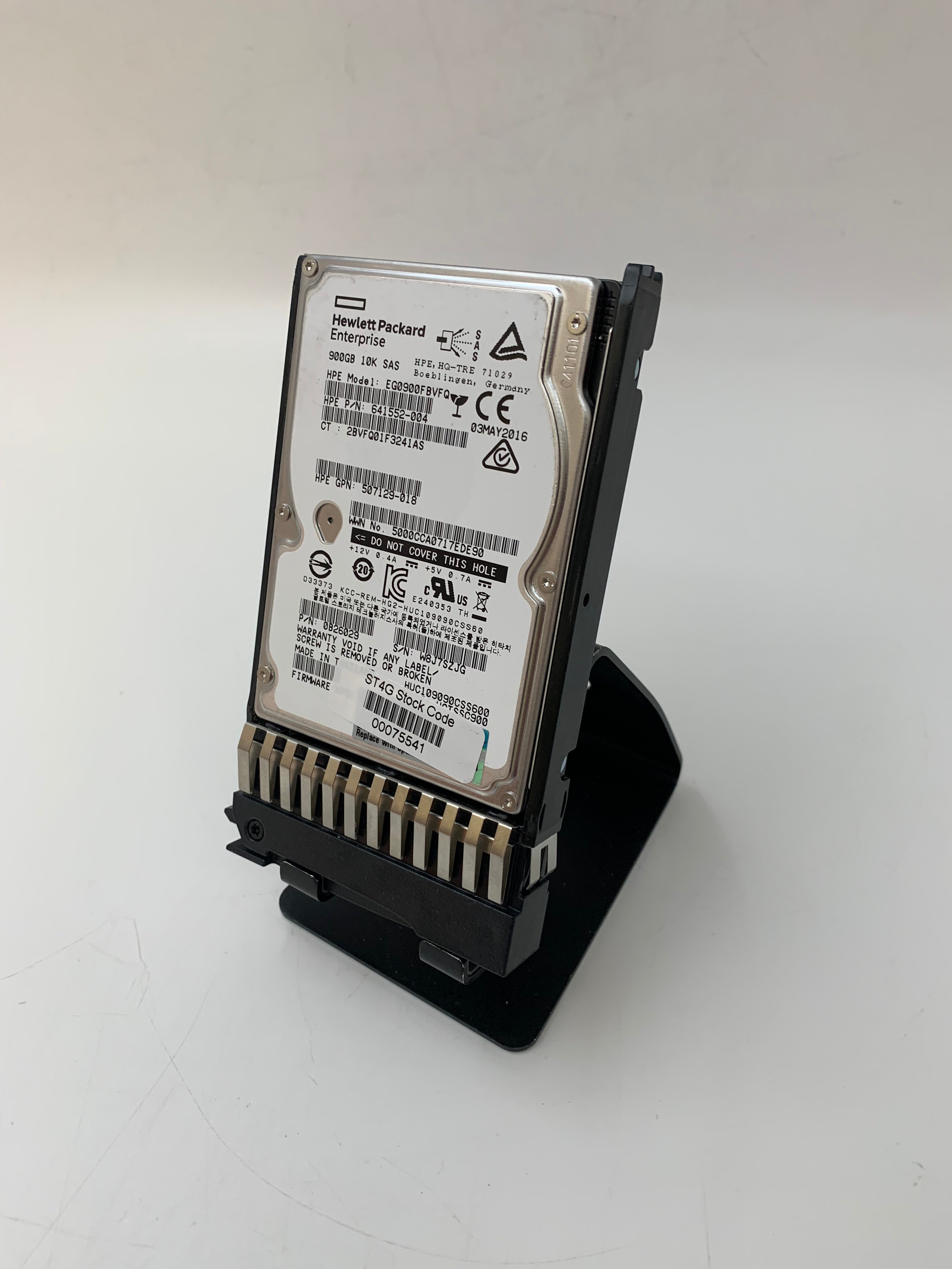 HP Hard Disk Drives | 900GB | SAS | 2.5 inch | 6Gbps | 10K RPM | Lot of 4