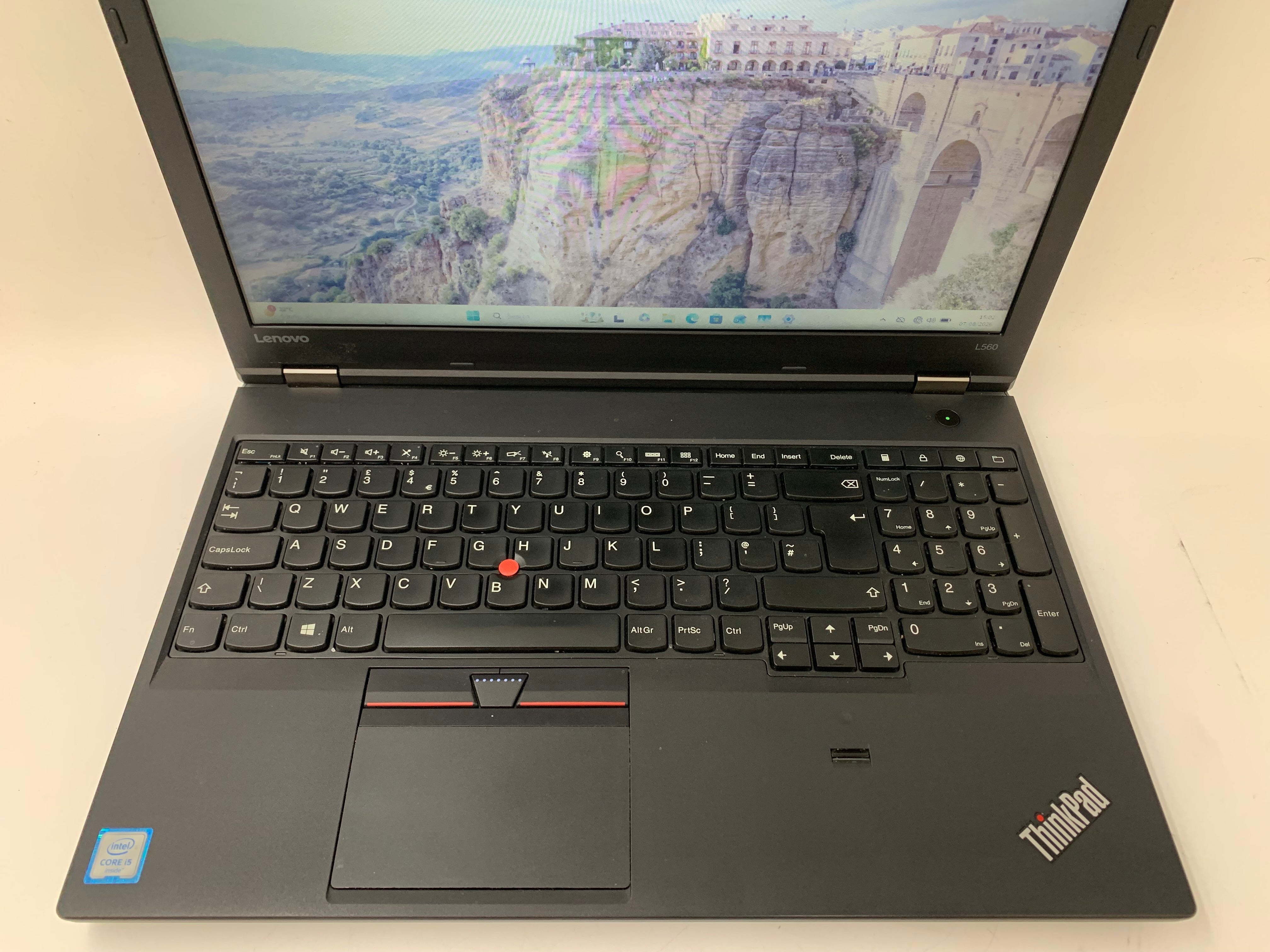 Lenovo ThinkPad L560 | 15.6" HD | i5 6th Gen | 4GB RAM | 250GB SSD | W11 Pro