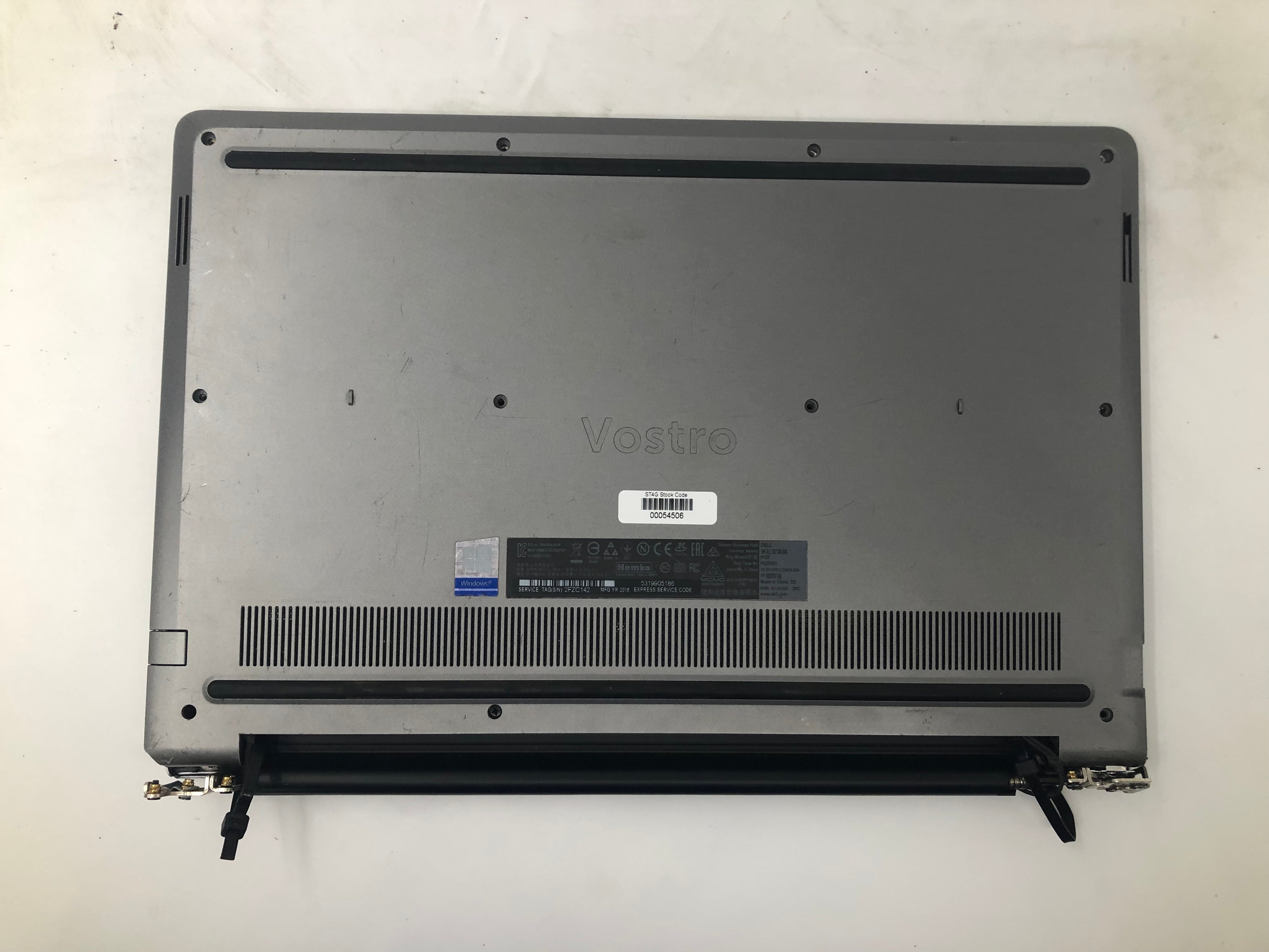 Dell Vostro I5 7TH Gen 15" Screen 8 RAM No SSD For Parts