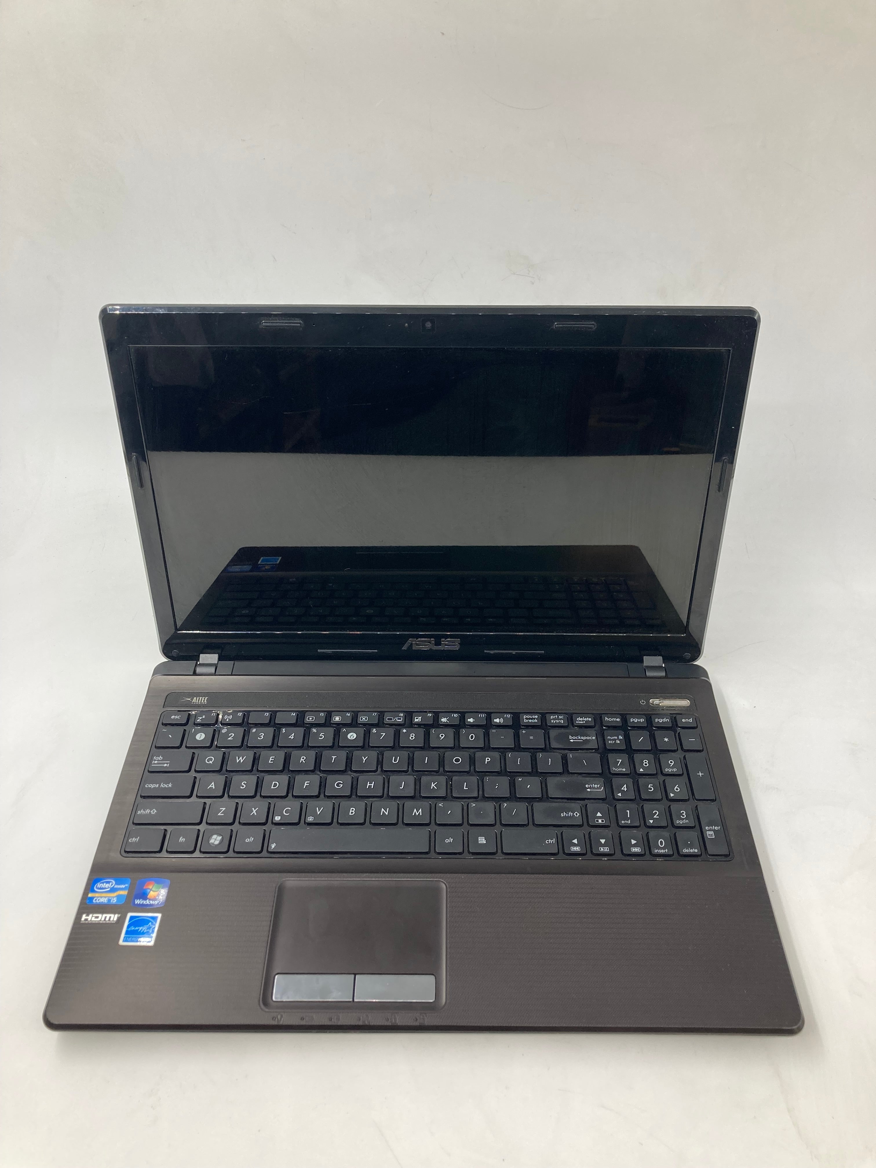 Asus Laptop K53E 15.6" i5 3rd Gen No RAM No HDD *Spares*