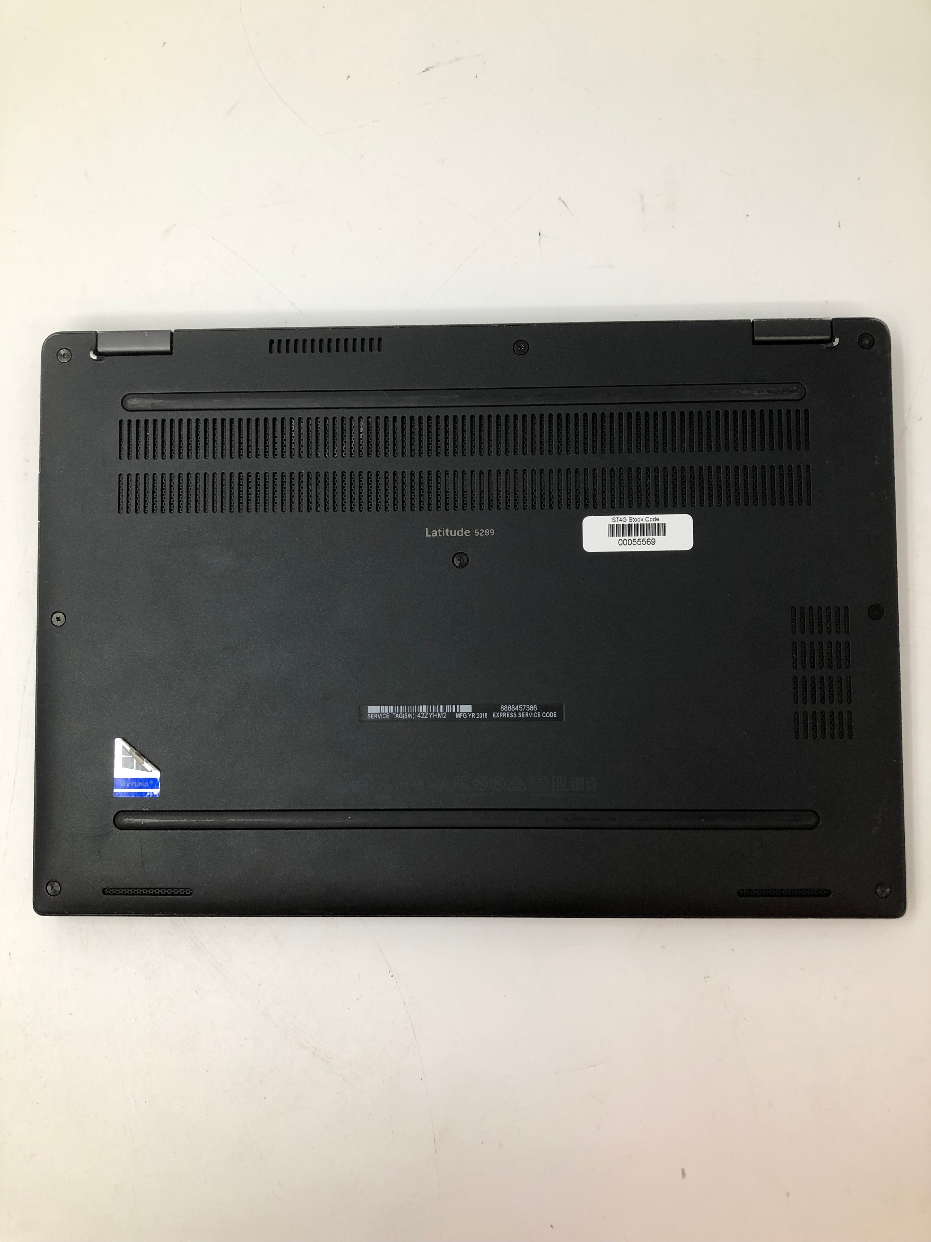 Dell Latitude 5289 Spares: i5 7th Gen CPU, 8GB RAM, 12" Screen, (No SSD/No OS)