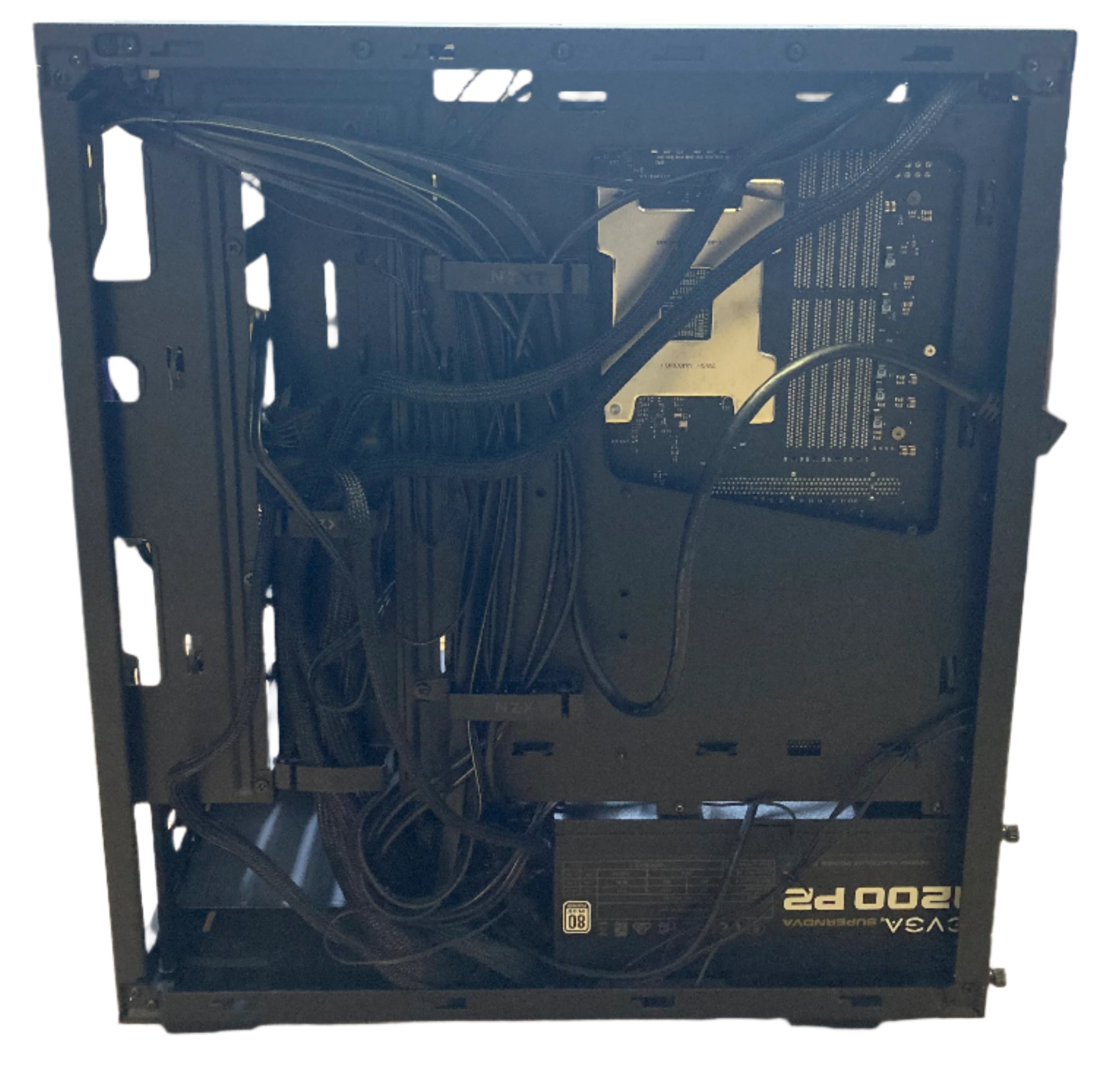 NZXT Desktop Gaming PC Case X399 Aorus Motherboard EVGA 1200W PSU *Spares*
