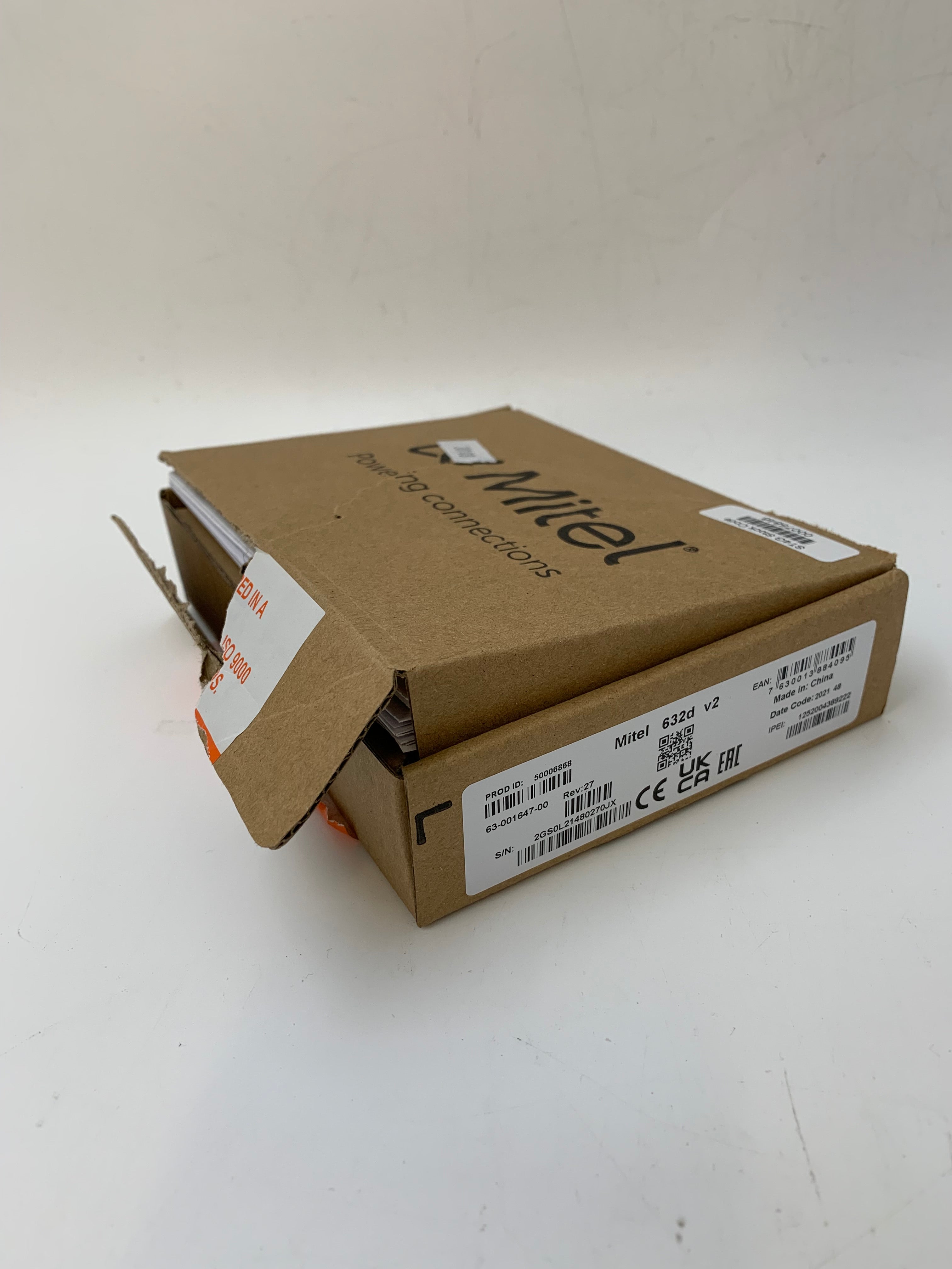 Mitel 632D V2 Wireless Rugged DECT Phone | New, Open Box